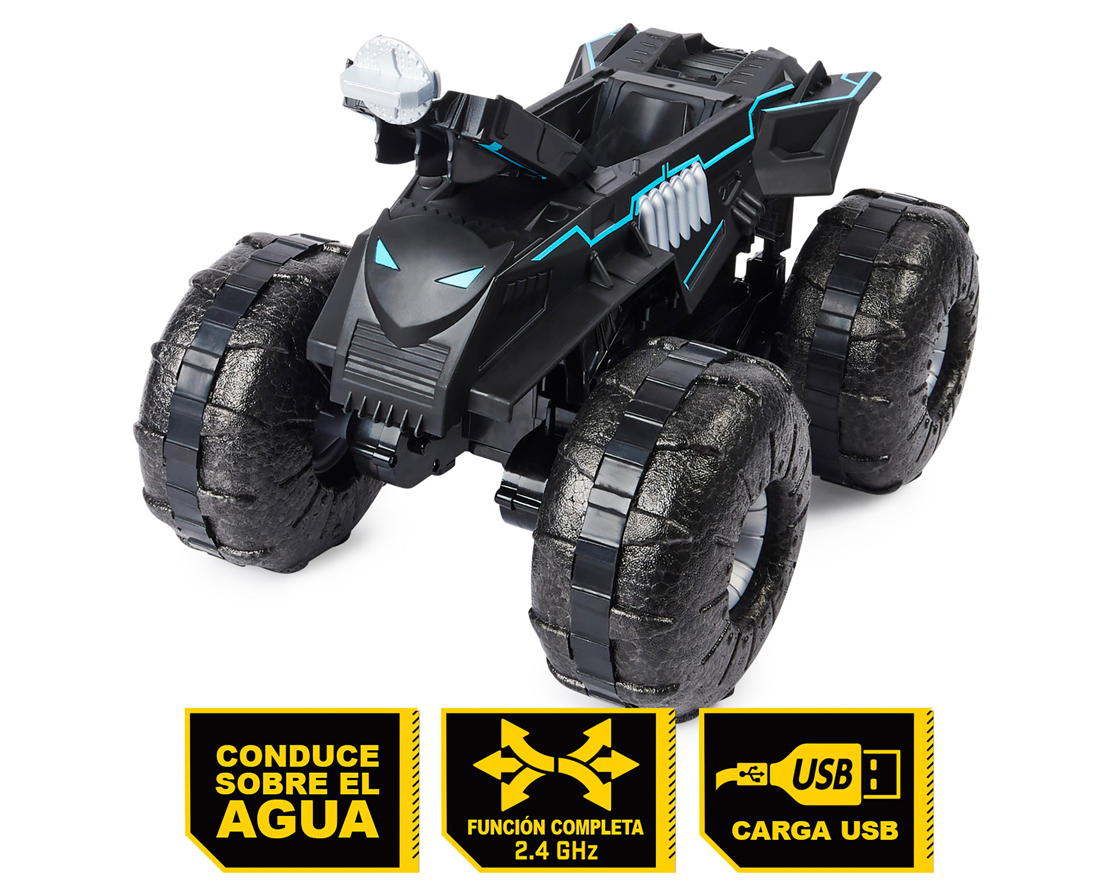 Foto 6 pulgar | Carro a Control Remoto Spin Master DC Batman All Terrain Batmobile