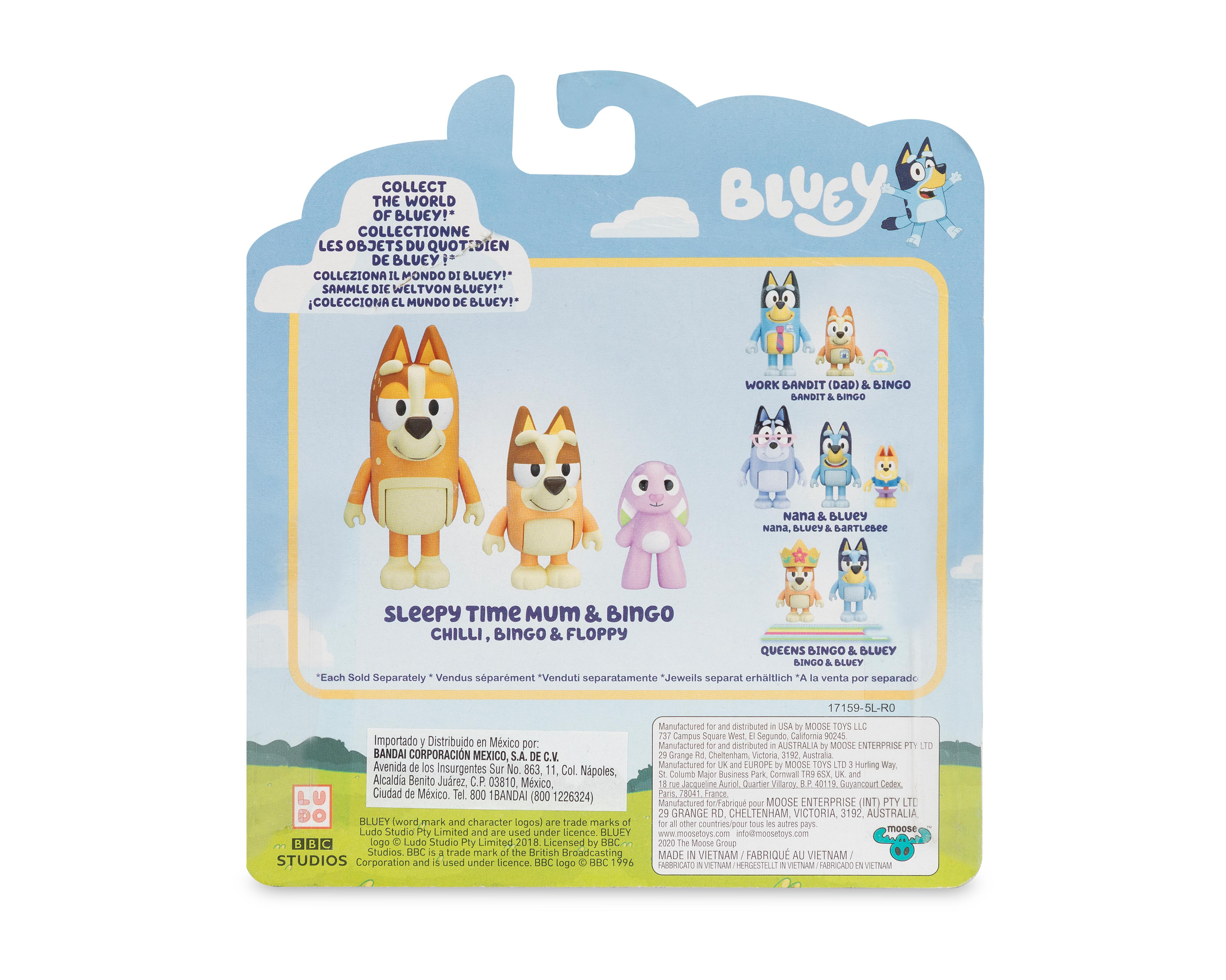 Foto 3 pulgar | Figuras Bluey Moose 1 Set al Azar
