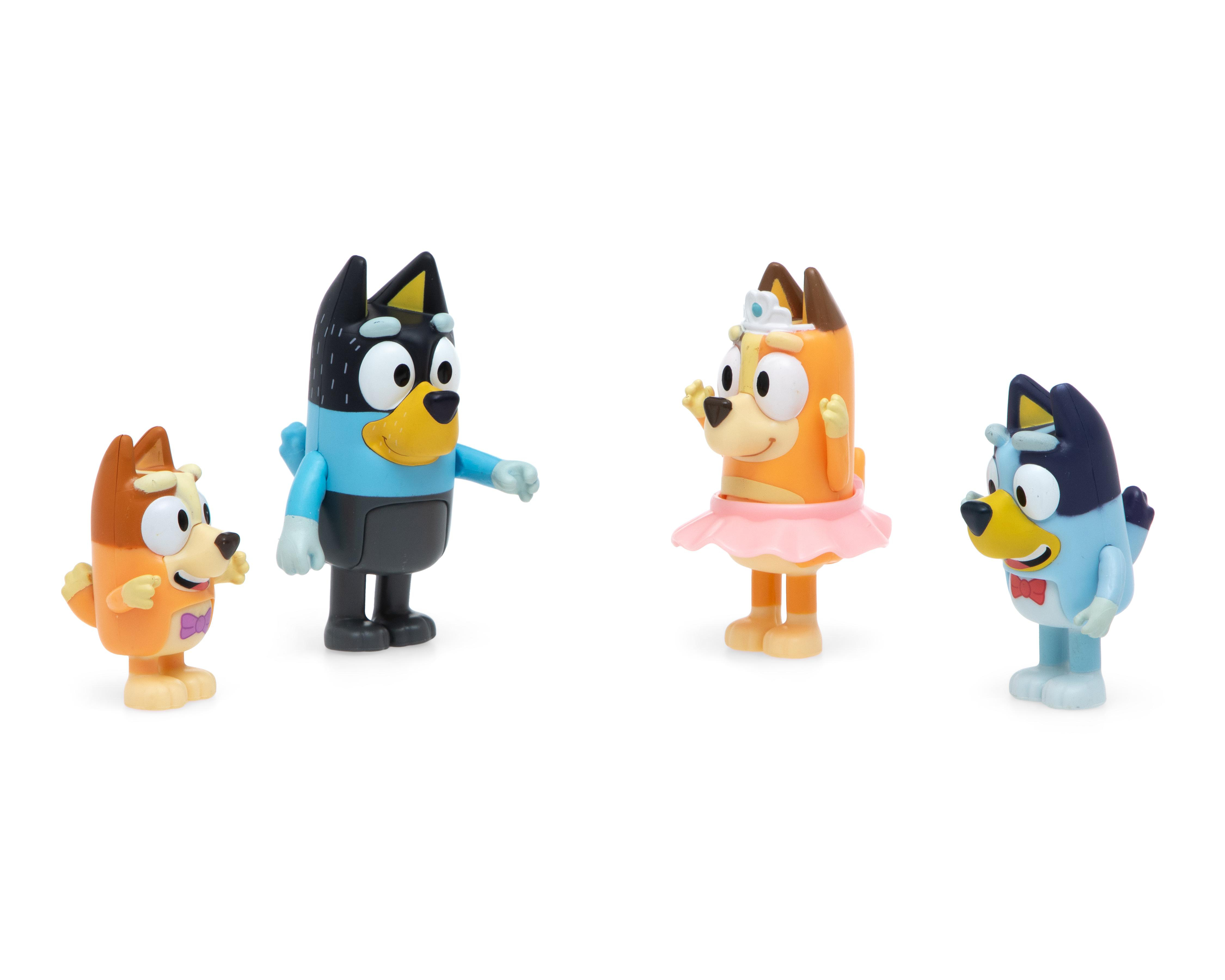 Foto 3 pulgar | Figuras Bluey The Show 4 Piezas