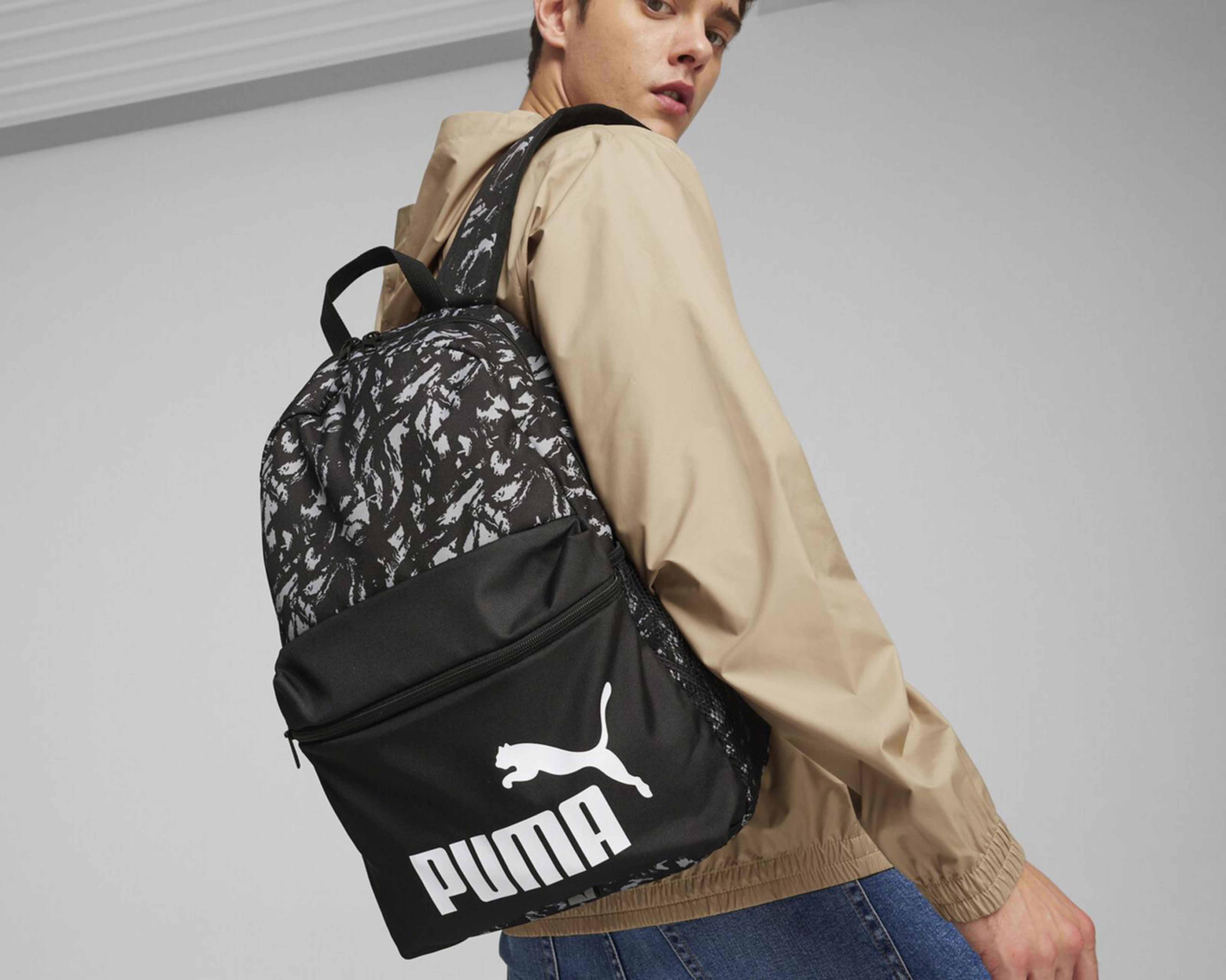 Foto 4 | Mochila Puma Phase Printed Negra