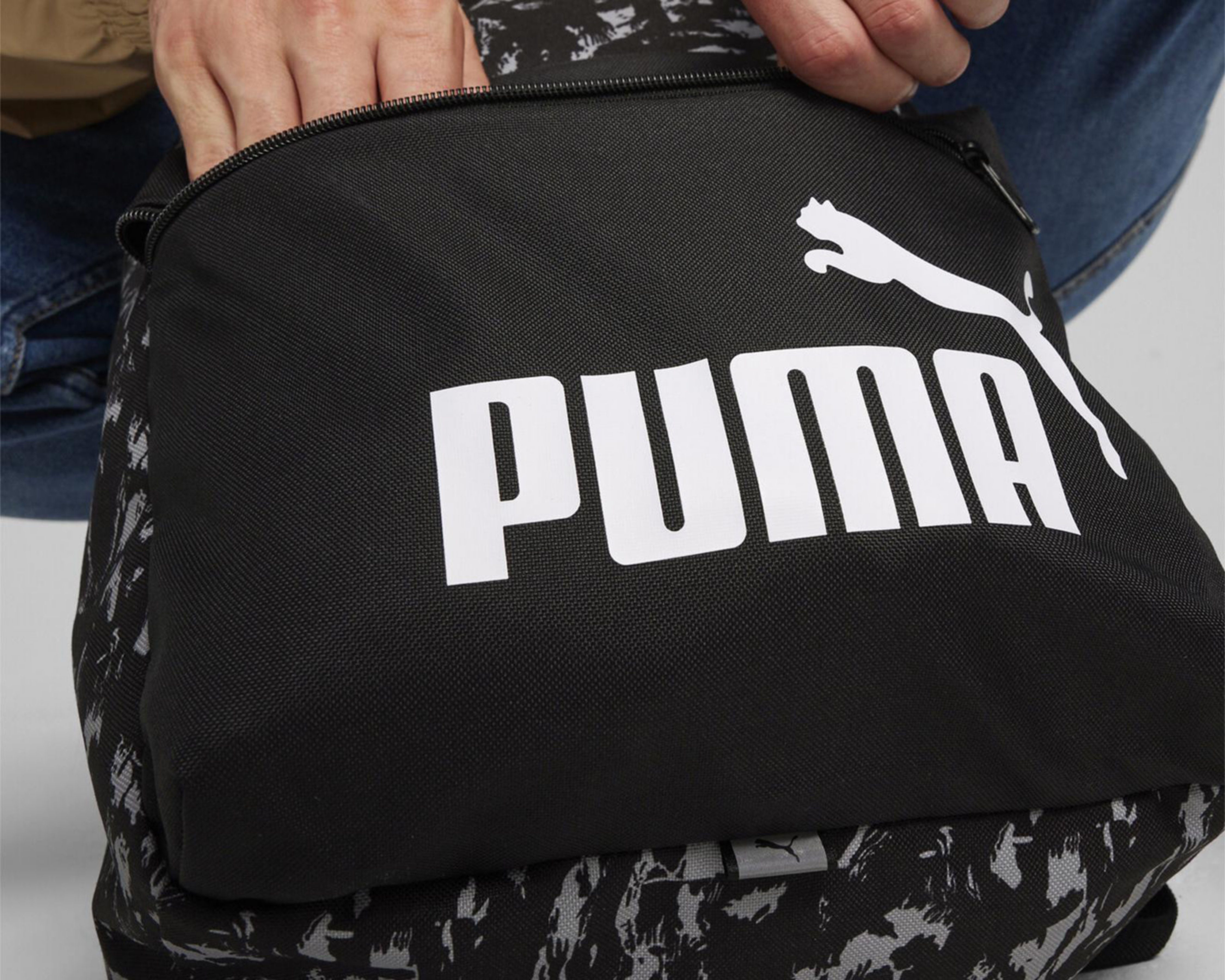 Foto 5 | Mochila Puma Phase Printed Negra