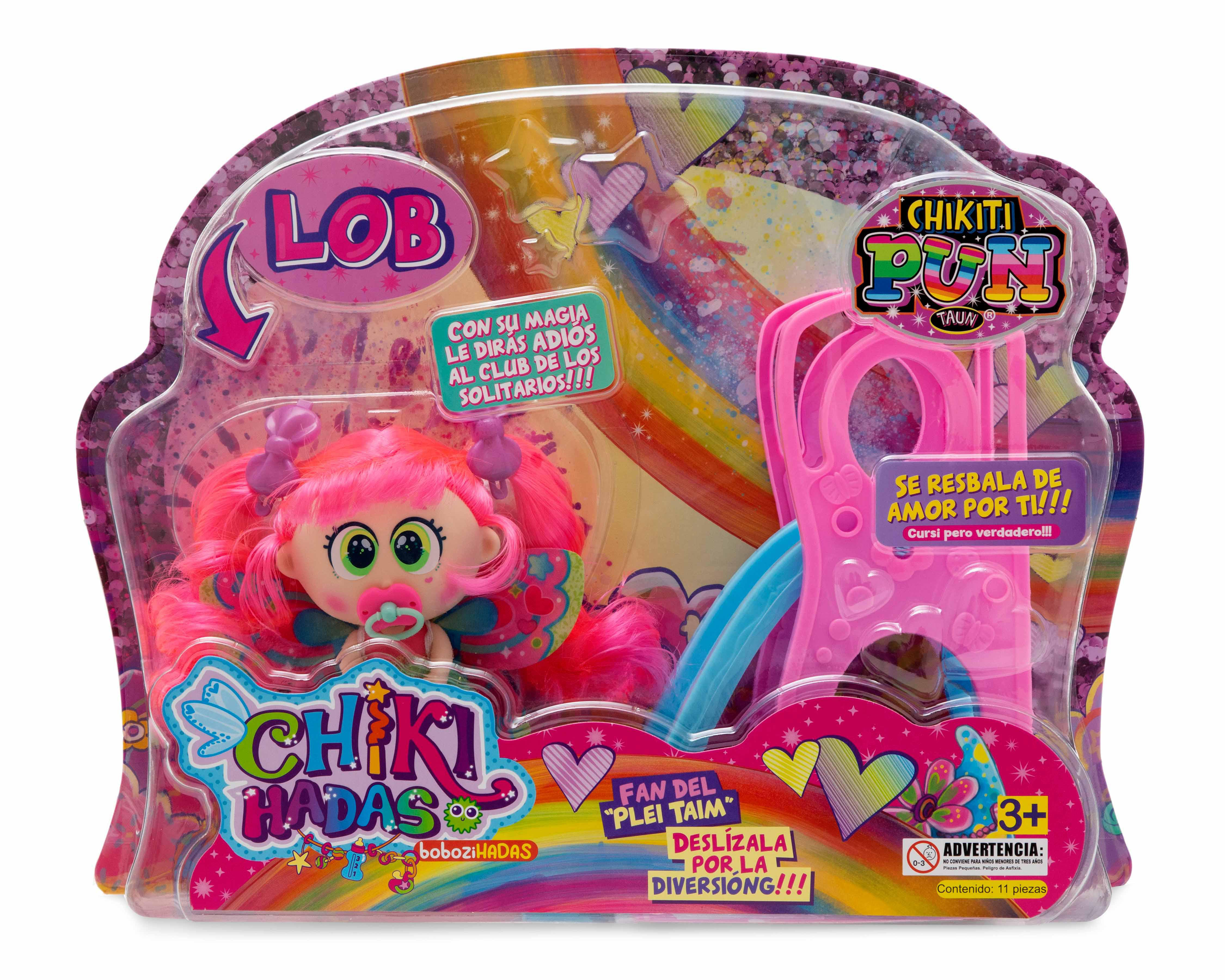 Foto 5 | Muñeca Distroller Chikihada Lob con Resbaladilla