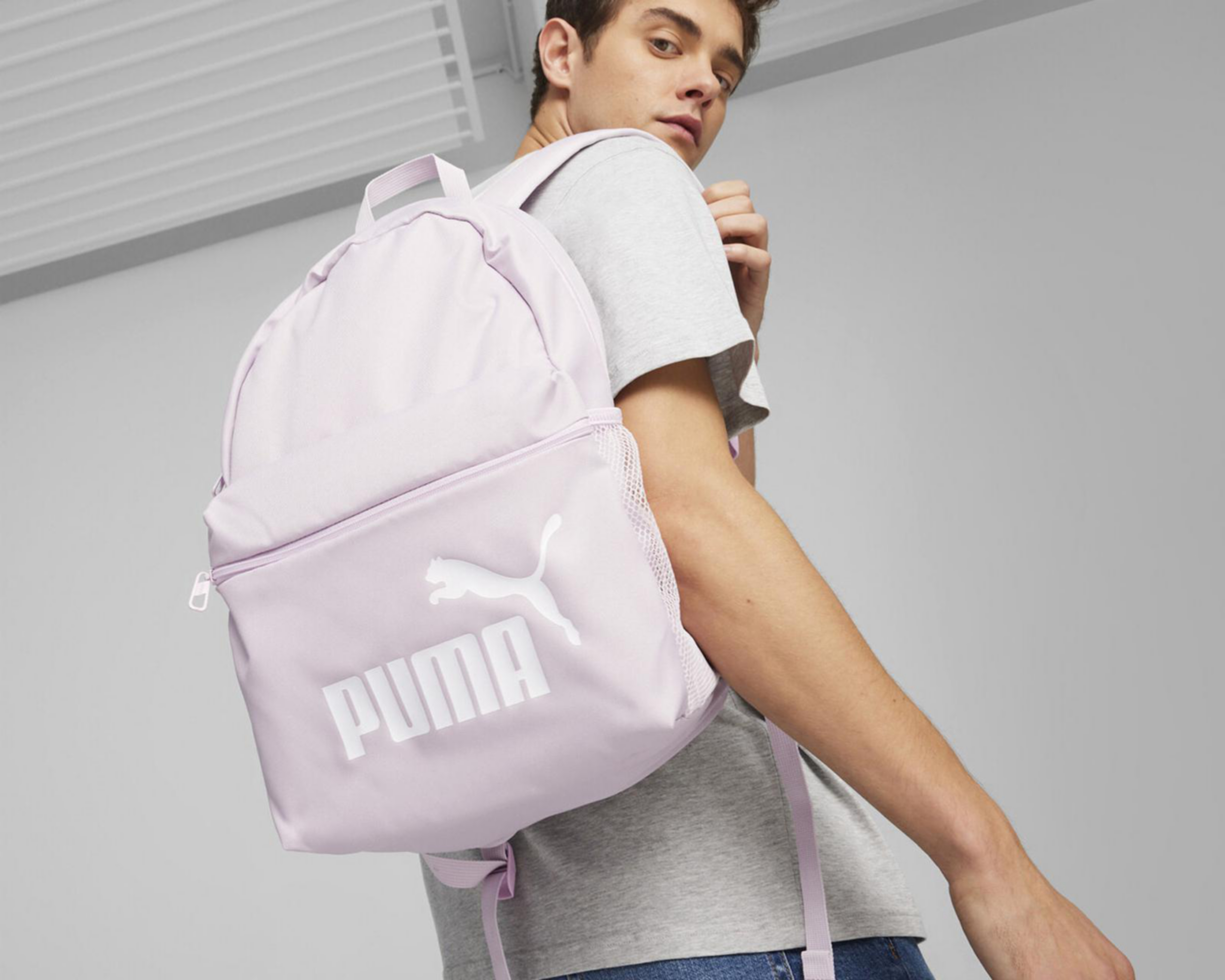 Foto 5 pulgar | Mochila Puma Phase Rosa