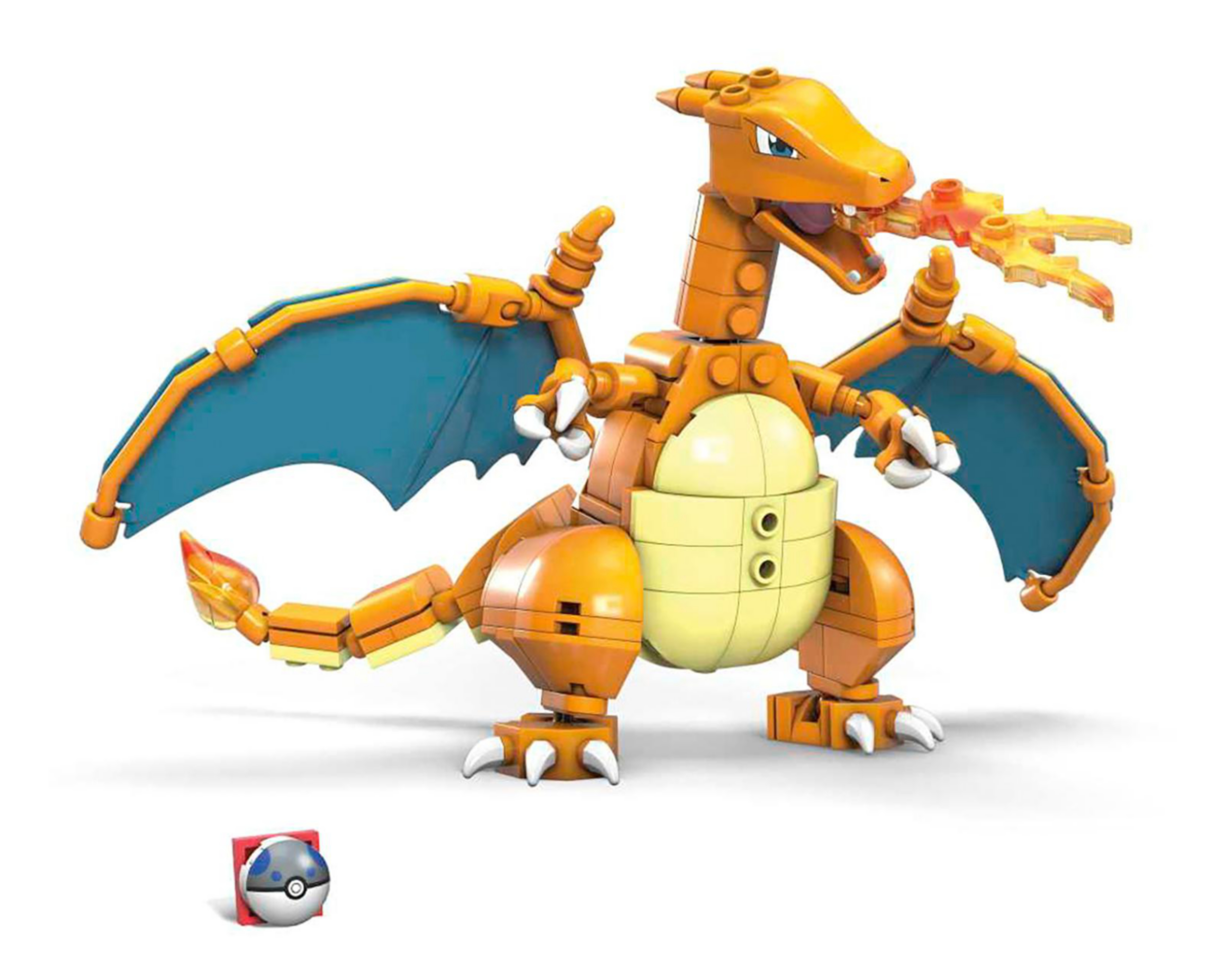 Foto 2 | Bloques de Construcción Mega Pokémon Charizard 222 Piezas