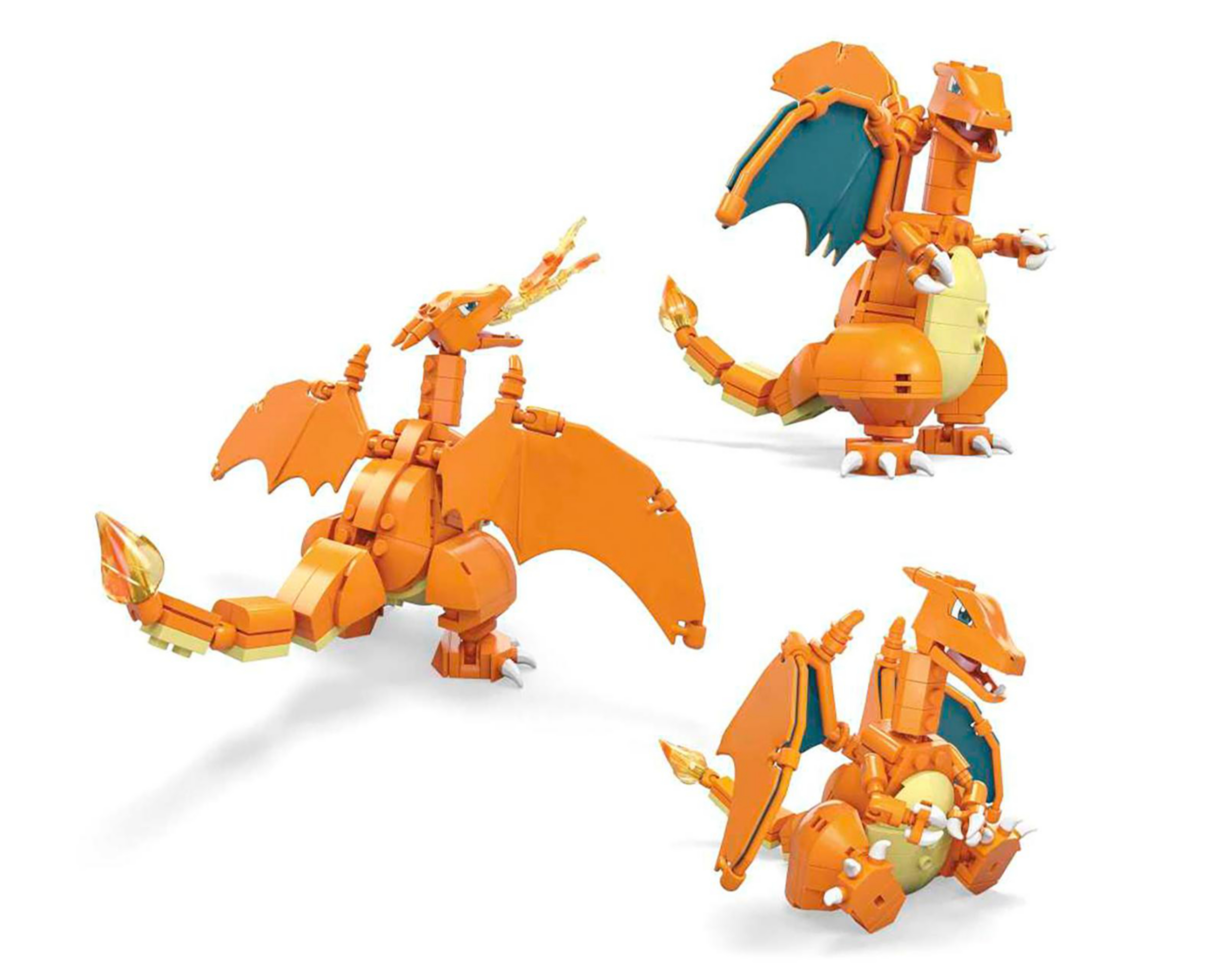 Foto 4 | Bloques de Construcción Mega Pokémon Charizard 222 Piezas