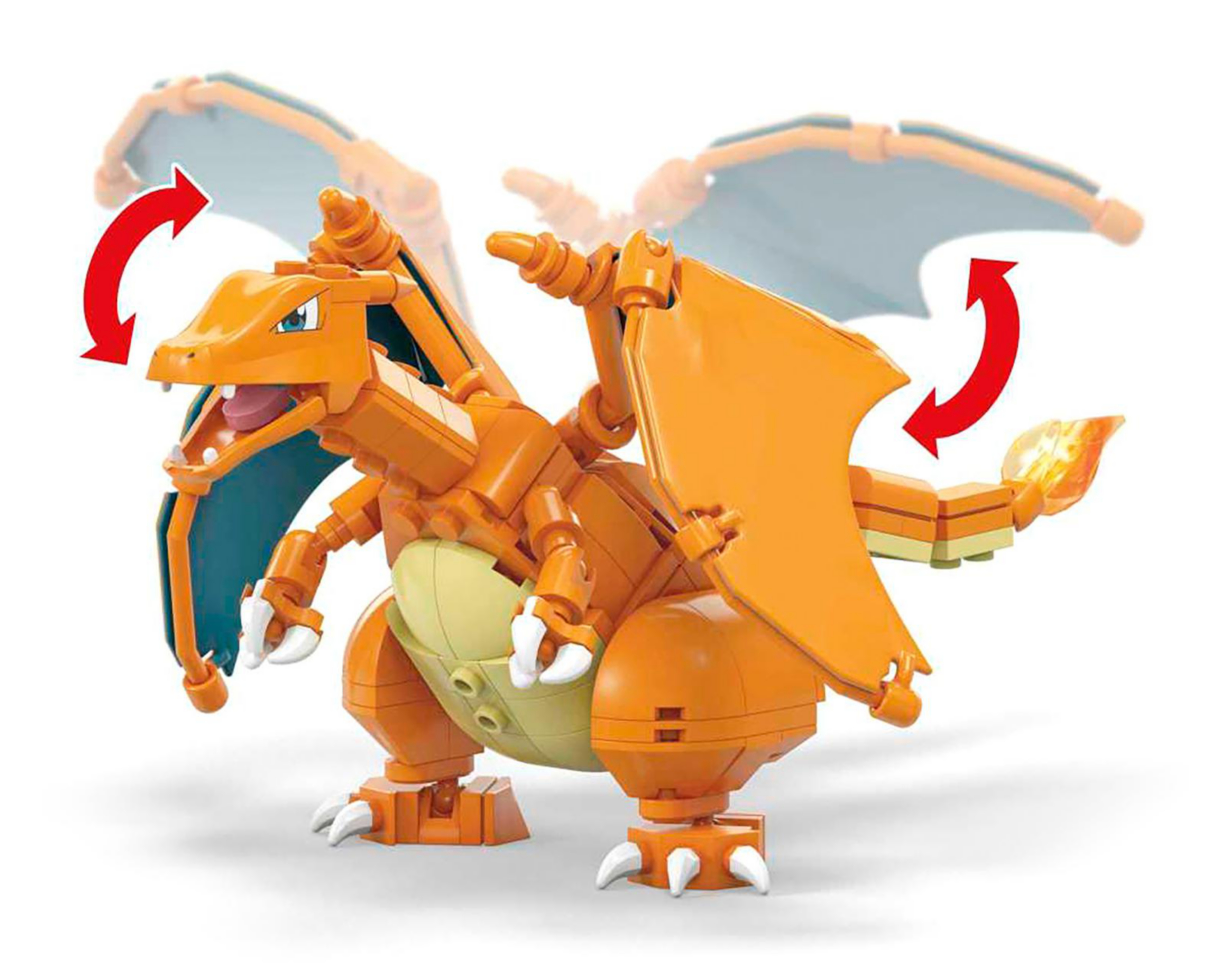 Foto 5 | Bloques de Construcción Mega Pokémon Charizard 222 Piezas