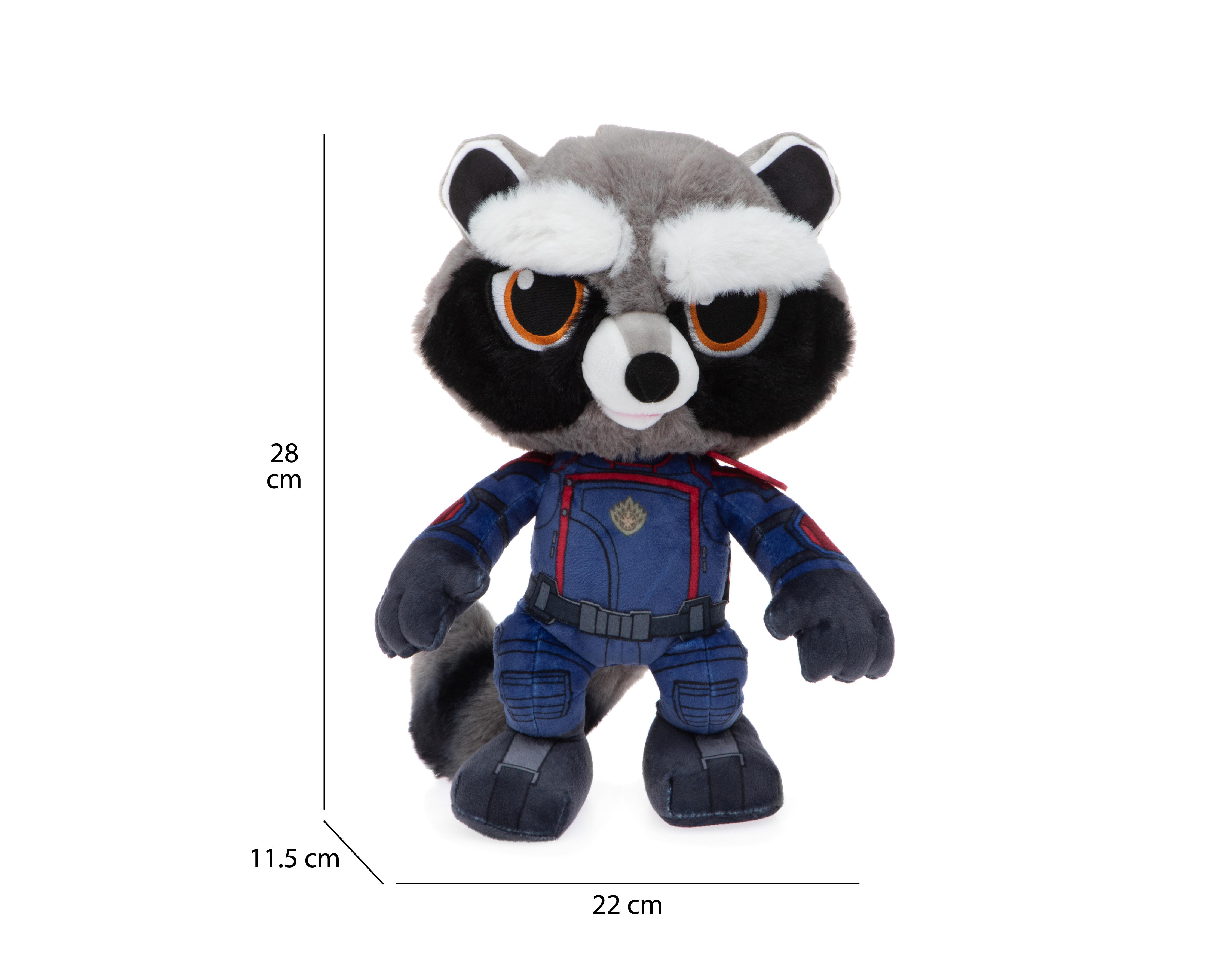 Foto 6 pulgar | Peluche Rocket Mattel Marvel Guardians of the Galaxy con Sonidos