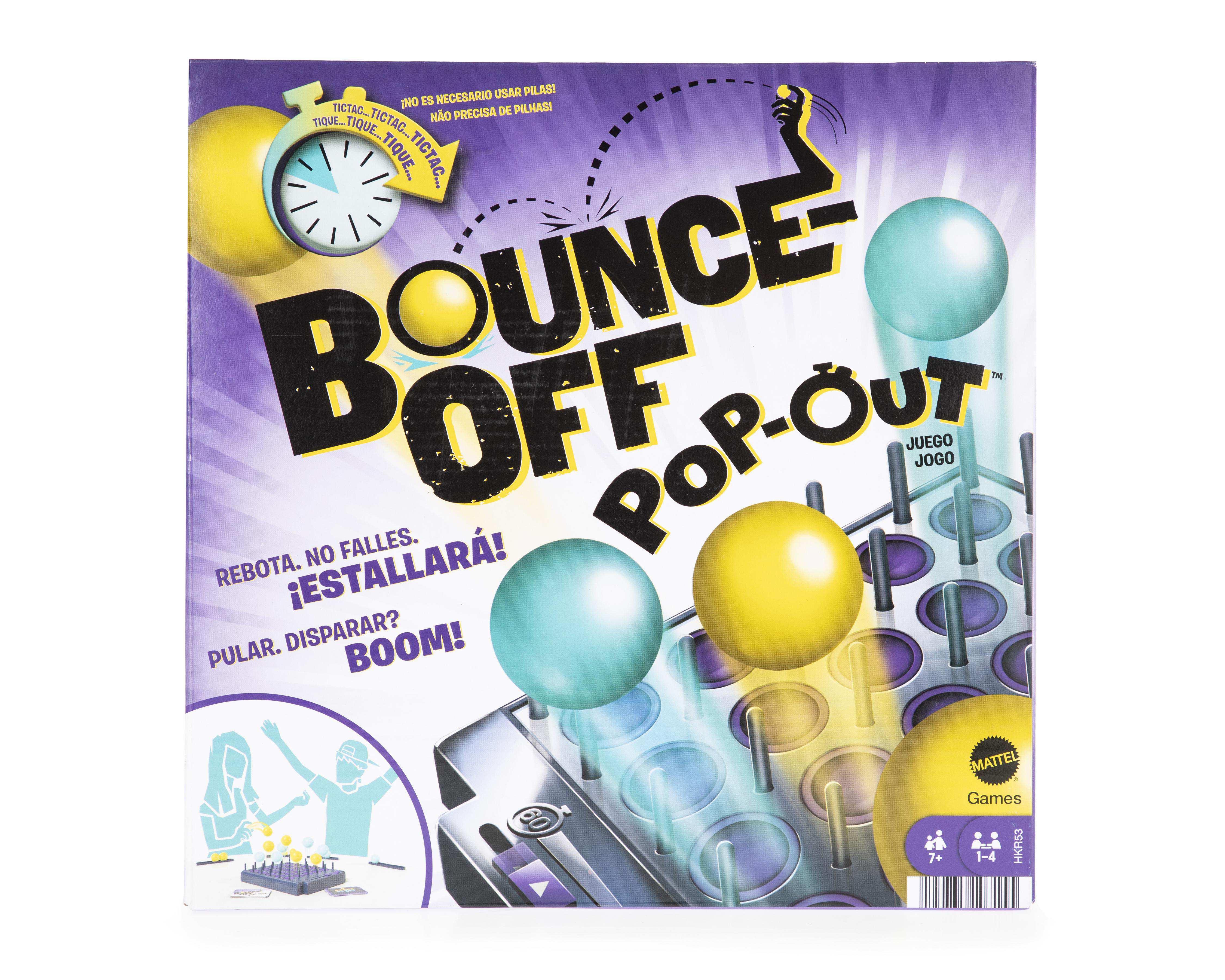 Foto 2 pulgar | Juego de Mesa Bounce-Off Pop Out Mattel