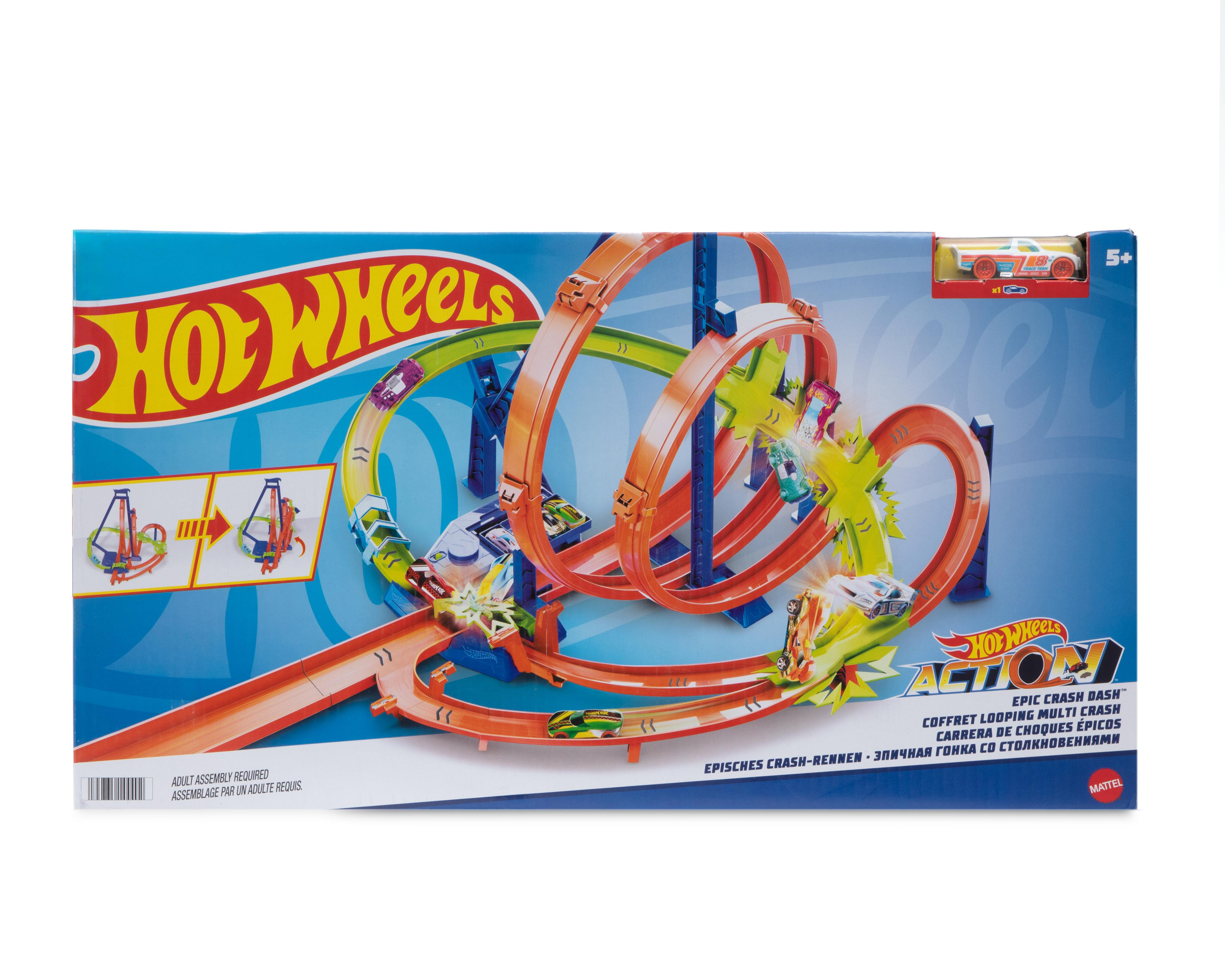 Pista de Carreras Mattel Hot Wheels Action Carrera de Choques Épicos $1,849