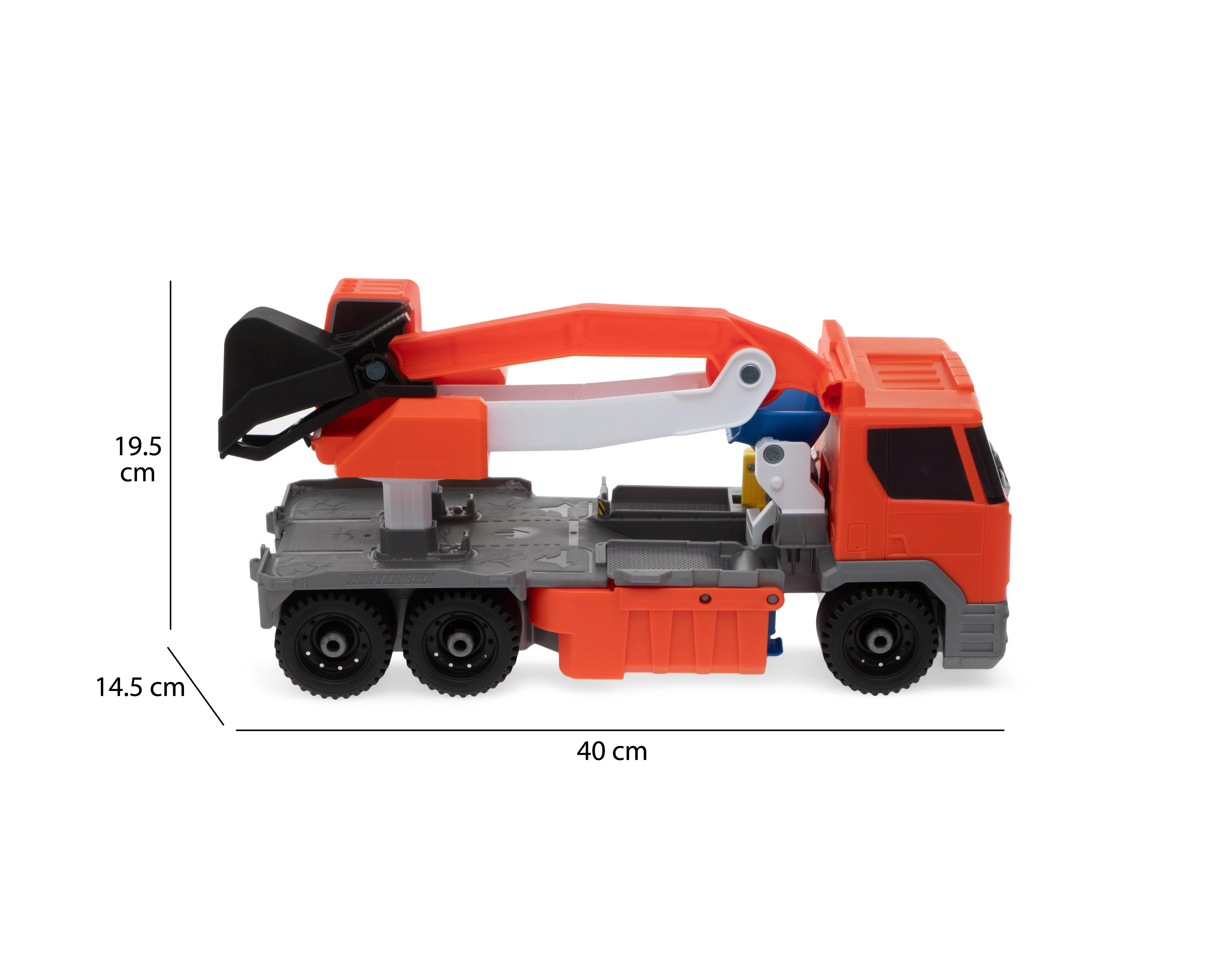 Foto 5 | Vehículo Mattel Matchbox Action Drivers Transforming Excavator