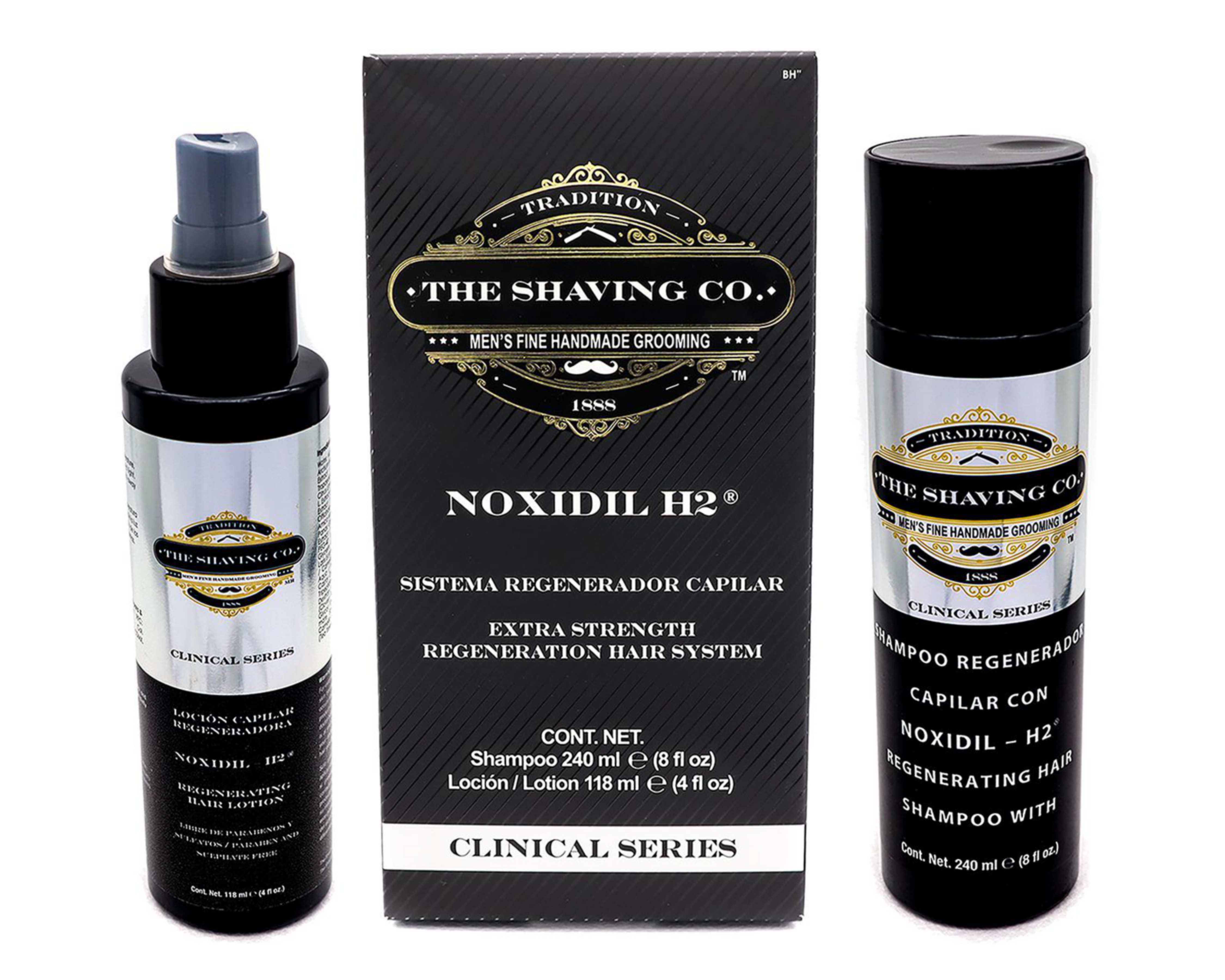 Shampoo + Loción Capilar The Shaving Co con Noxidil