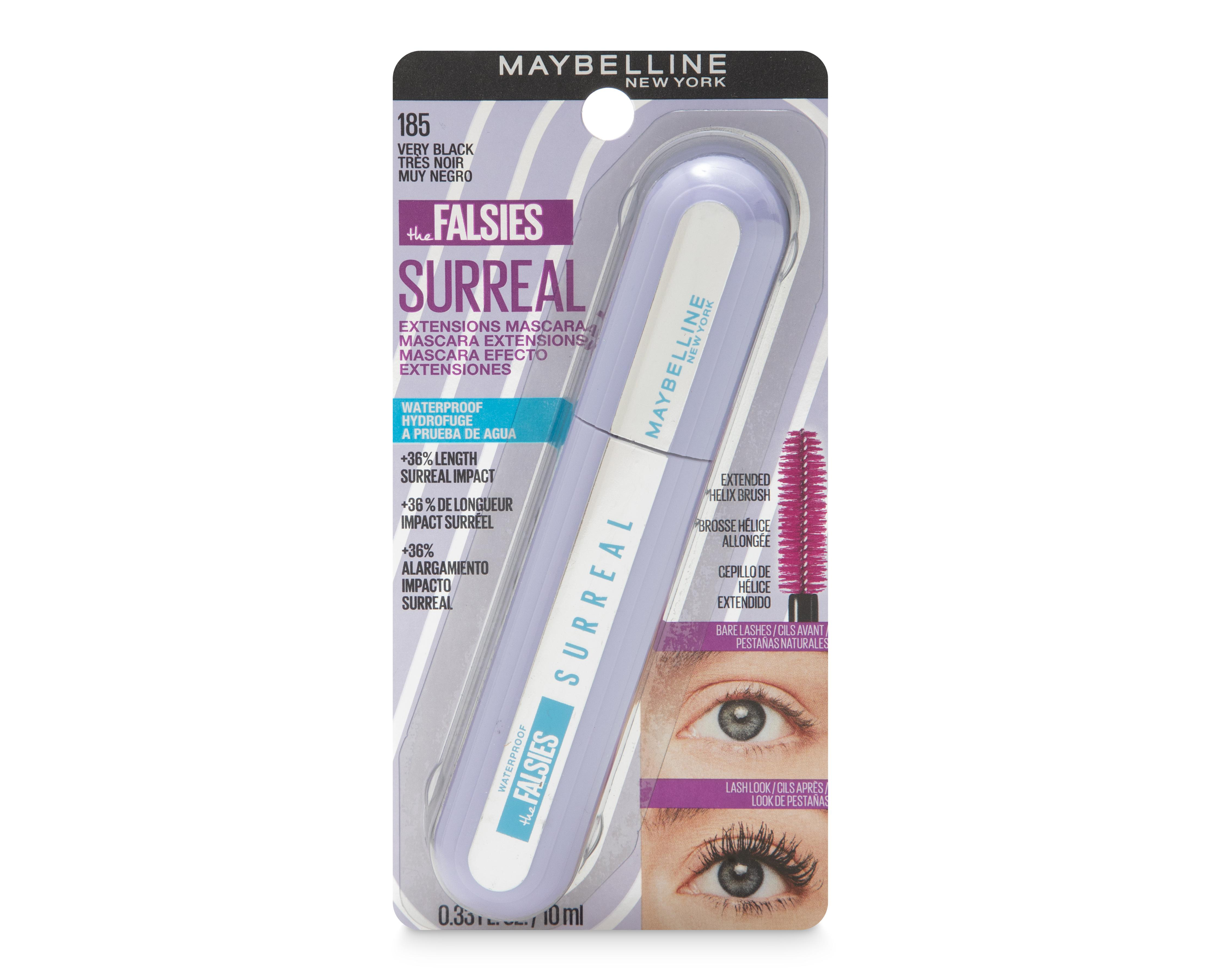 Máscara para Pestañas Maybelline The Falsies Surreal Negro