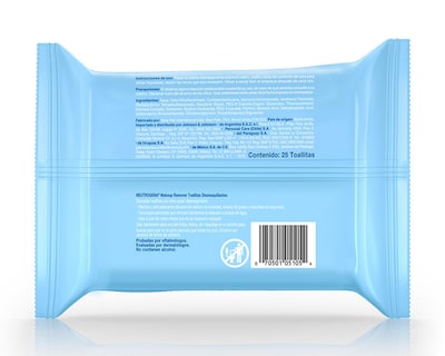 Foto 2 | Toallitas Desmaquillantes Neutrogena All in One 25 Piezas