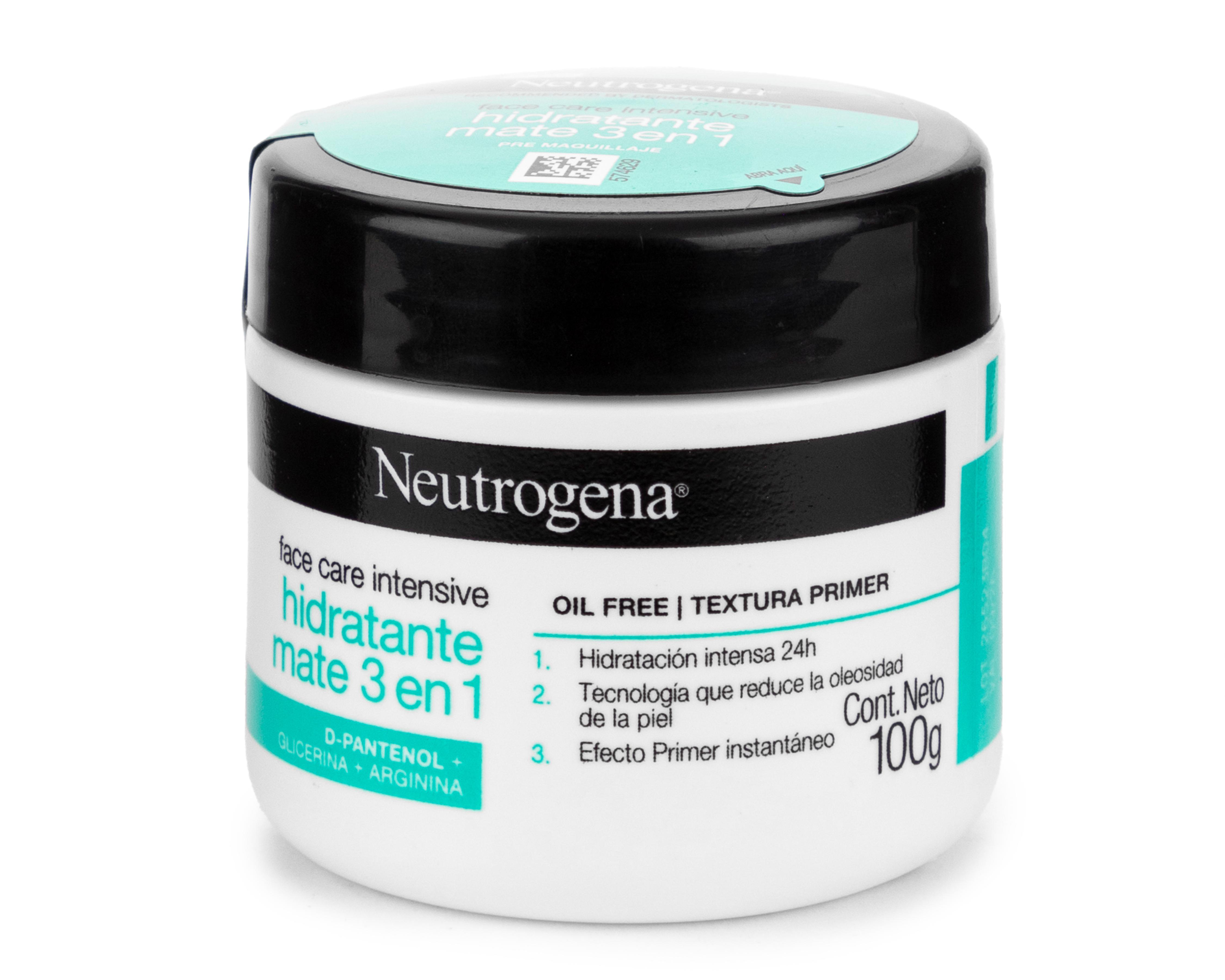 Foto 2 | Crema Facial Neutrogena Hidratante Mate 3 en 1 con D-pantenol 100 g