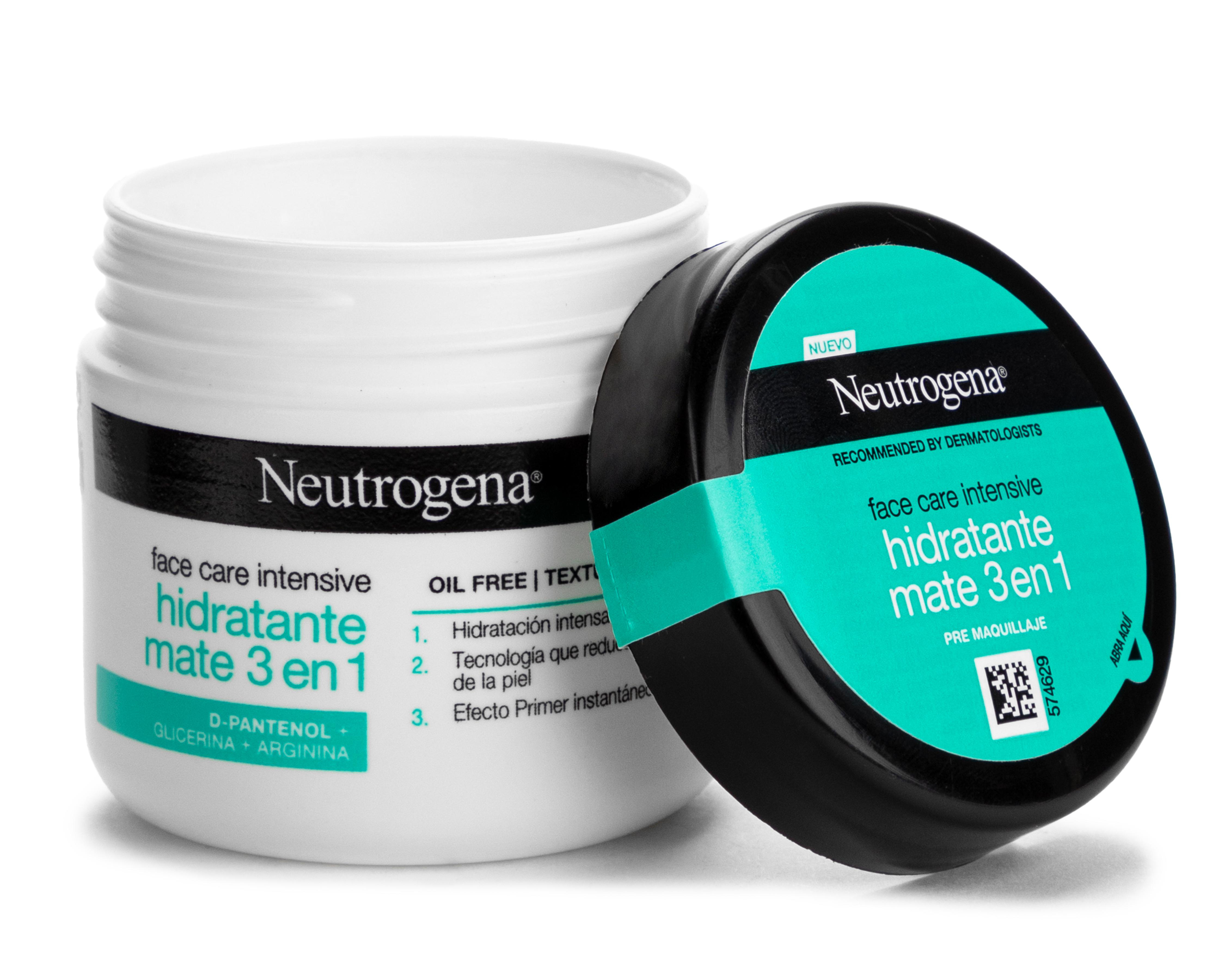 Foto 4 pulgar | Crema Facial Neutrogena Hidratante Mate 3 en 1 con D-pantenol 100 g