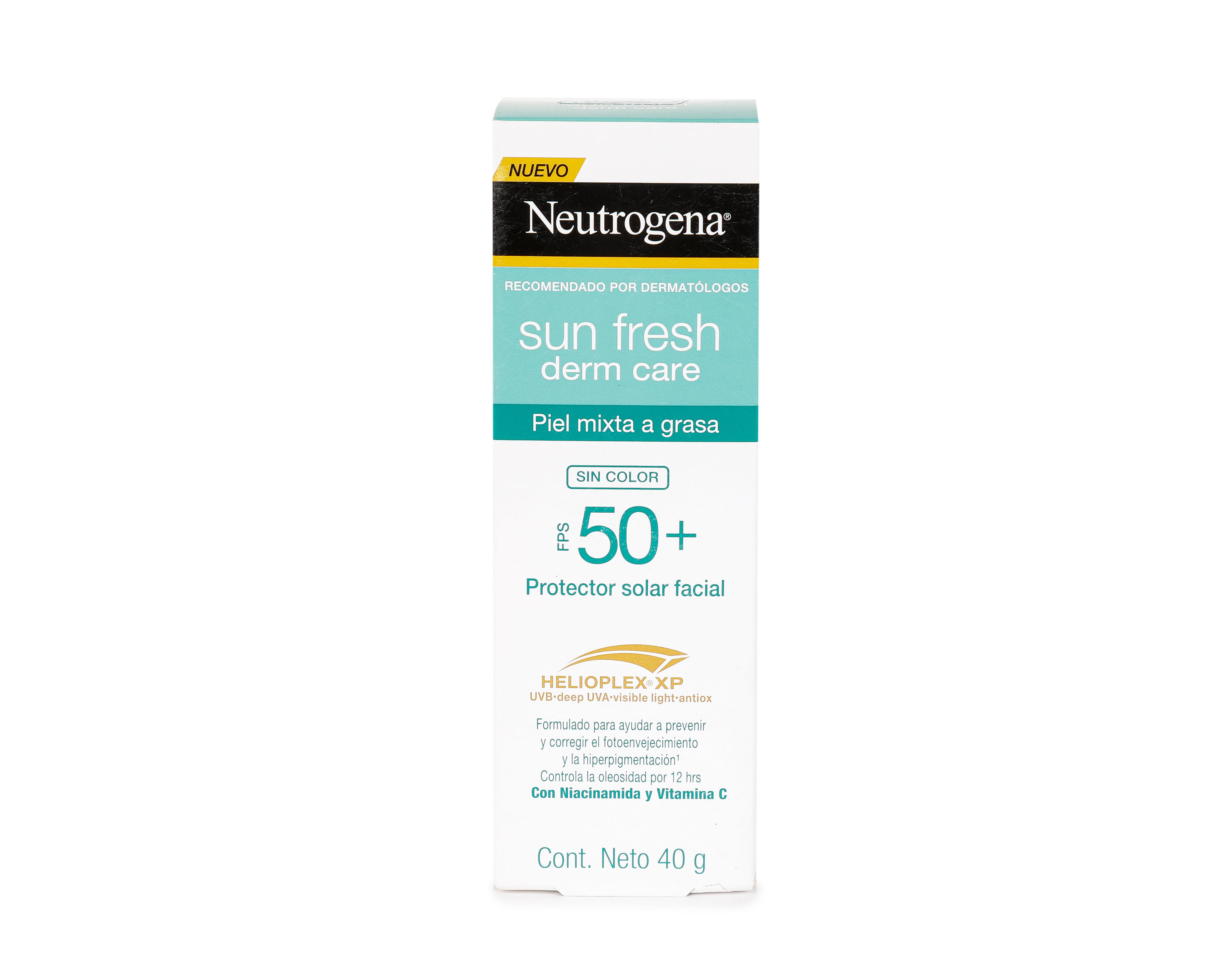 Foto 2 pulgar | Protector Solar Facial Neutrogena Sun Fresh FPS 50+ 40 g