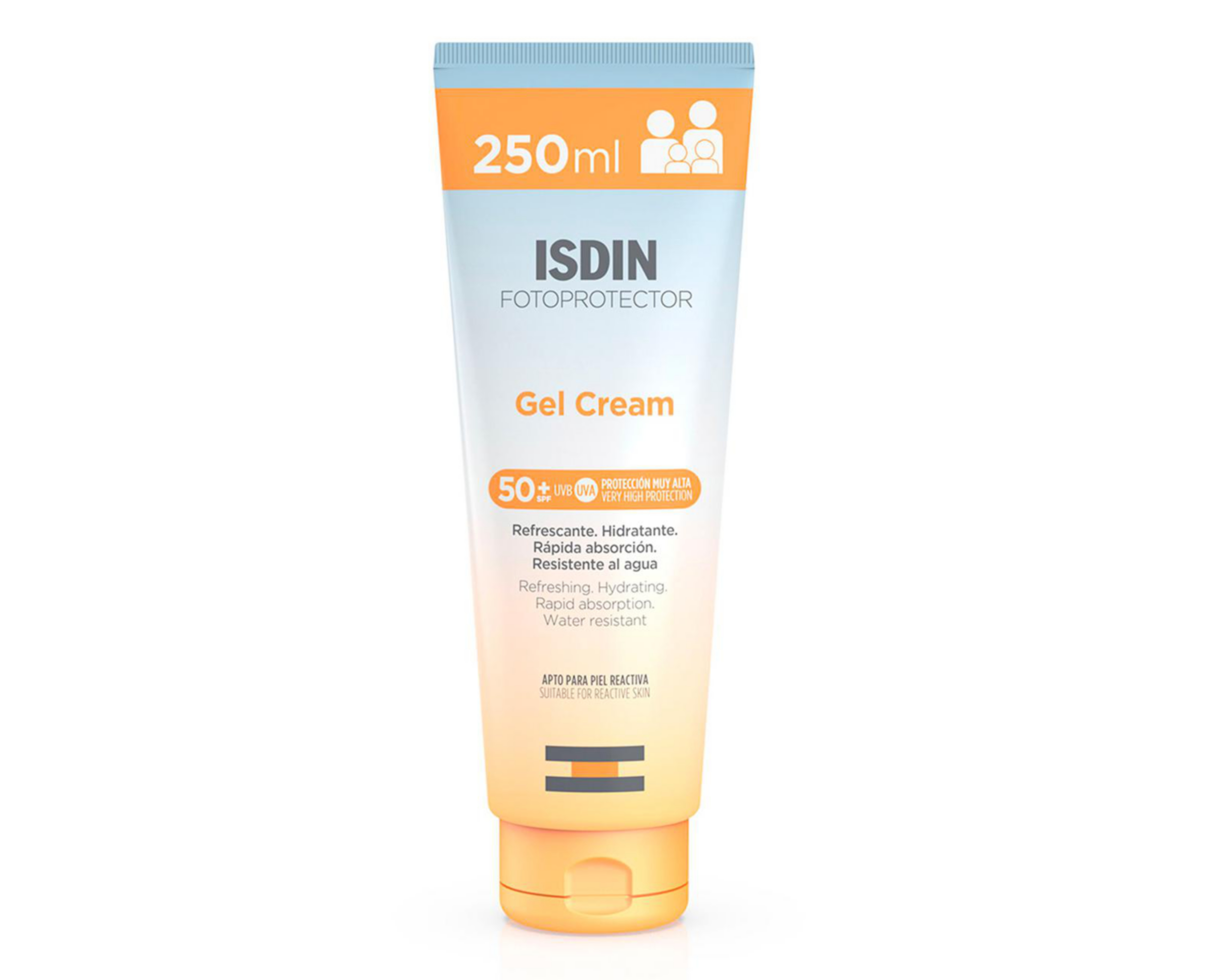 Foto 2 pulgar | Protector Solar ISDIN Gel Cream FPS 50+ 250 ml