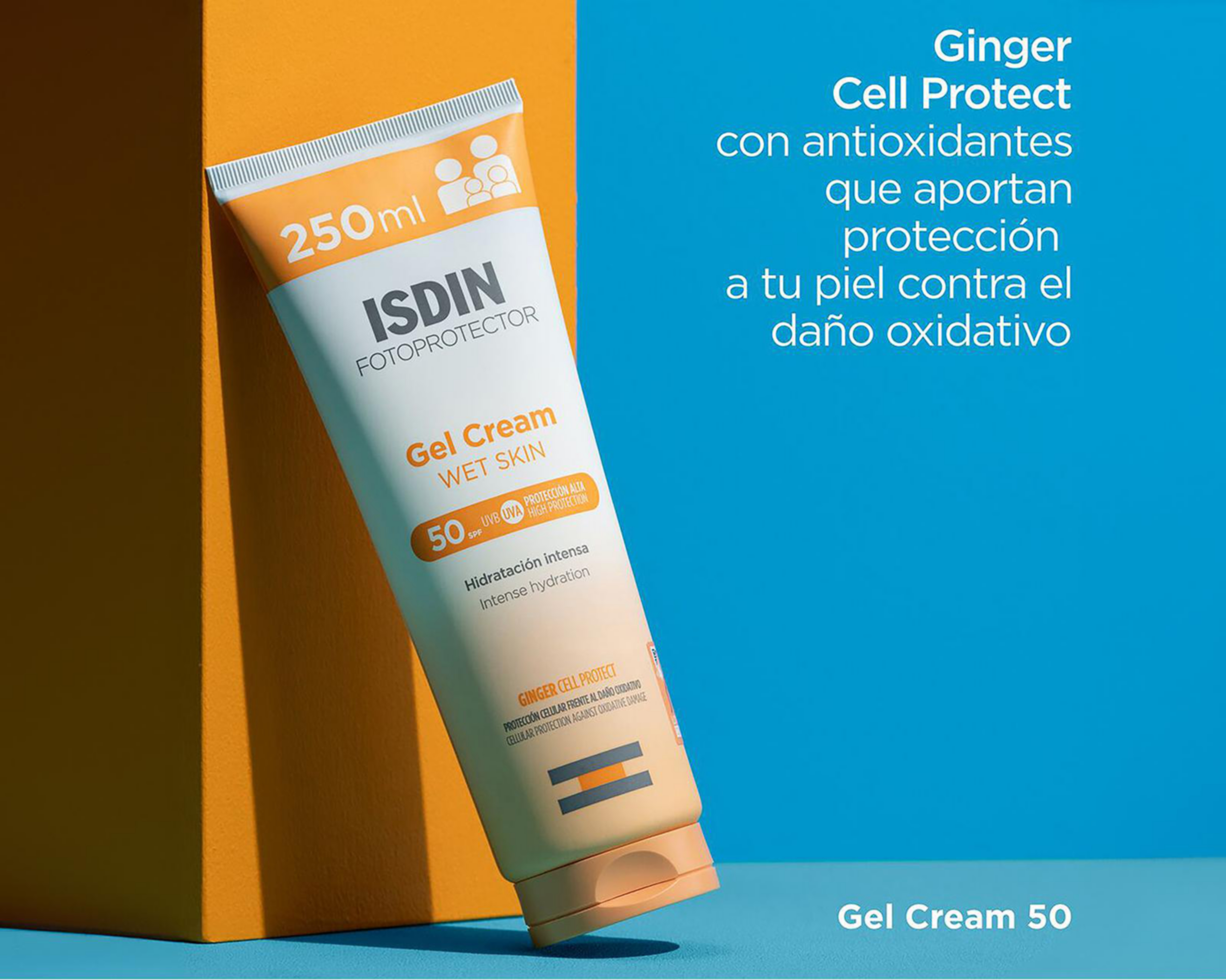 Foto 4 pulgar | Protector Solar ISDIN Gel Cream FPS 50+ 250 ml