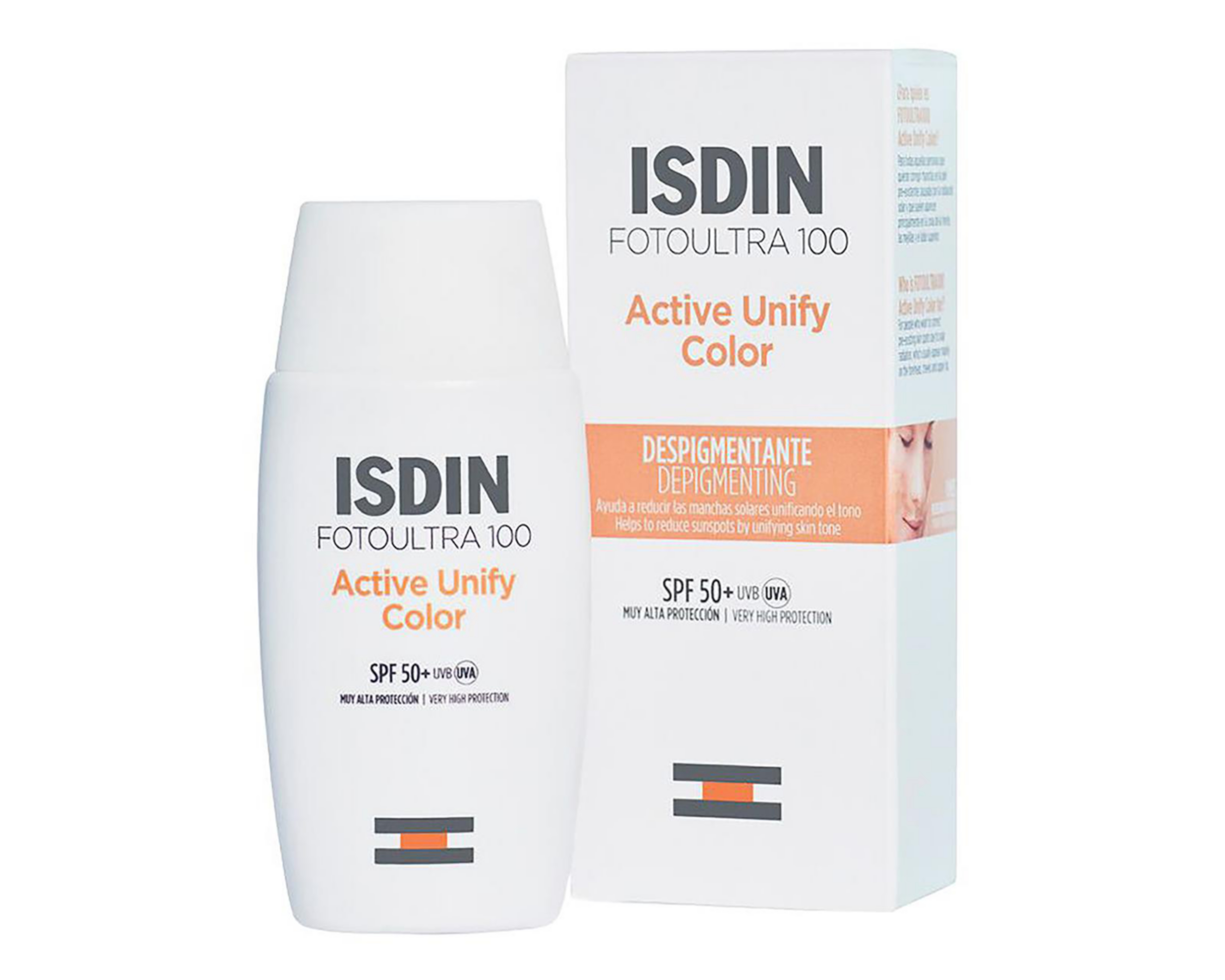 Protector Solar ISDIN Active Unify Color FPS 50+ 50 ml