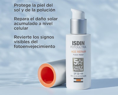 Foto 2 | Protector Solar ISDIN Age Repair Fusion Water FPS 50+ 50 ml