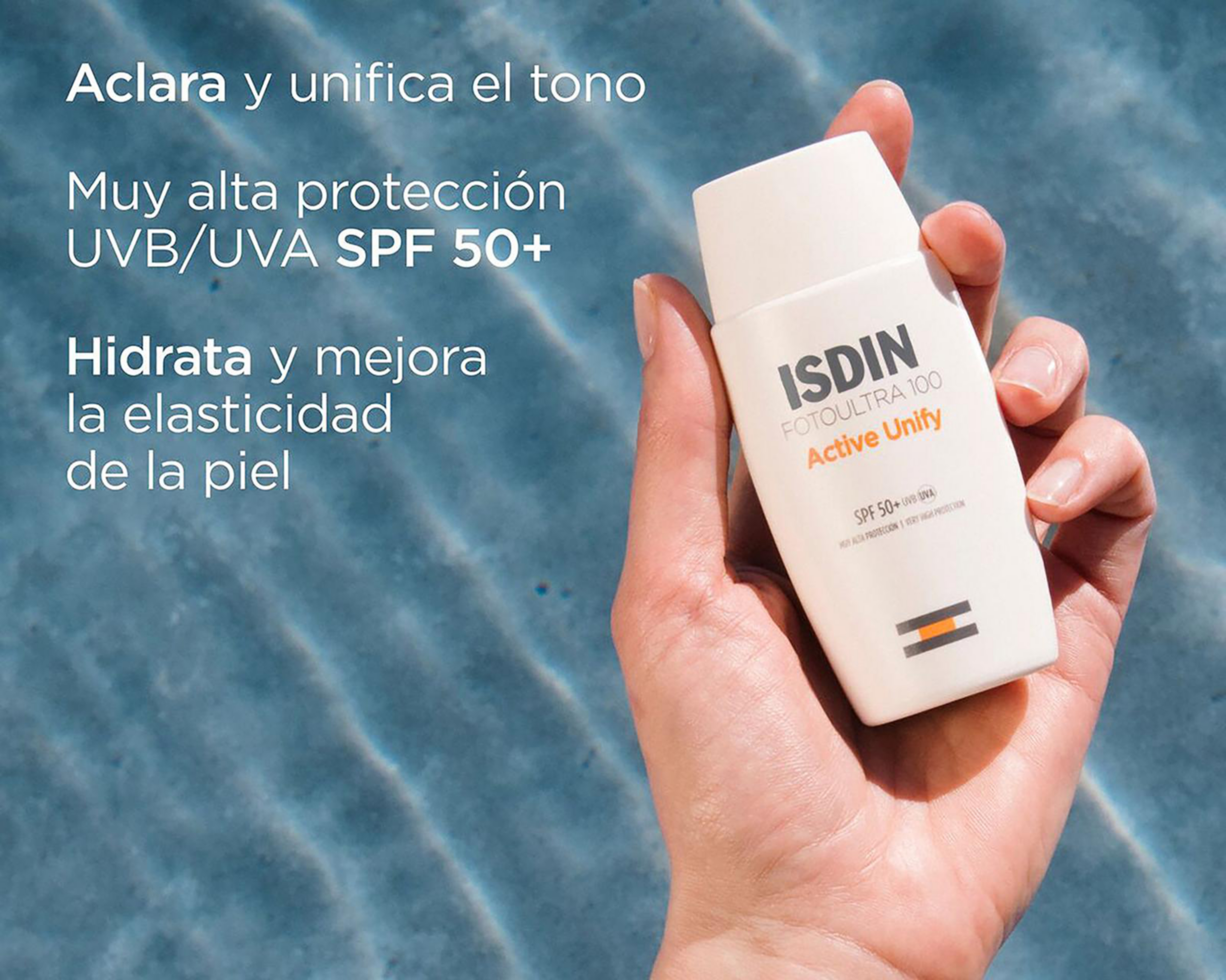 Foto 5 pulgar | Protector Solar ISDIN Active Unity FPS 50+ 50 ml