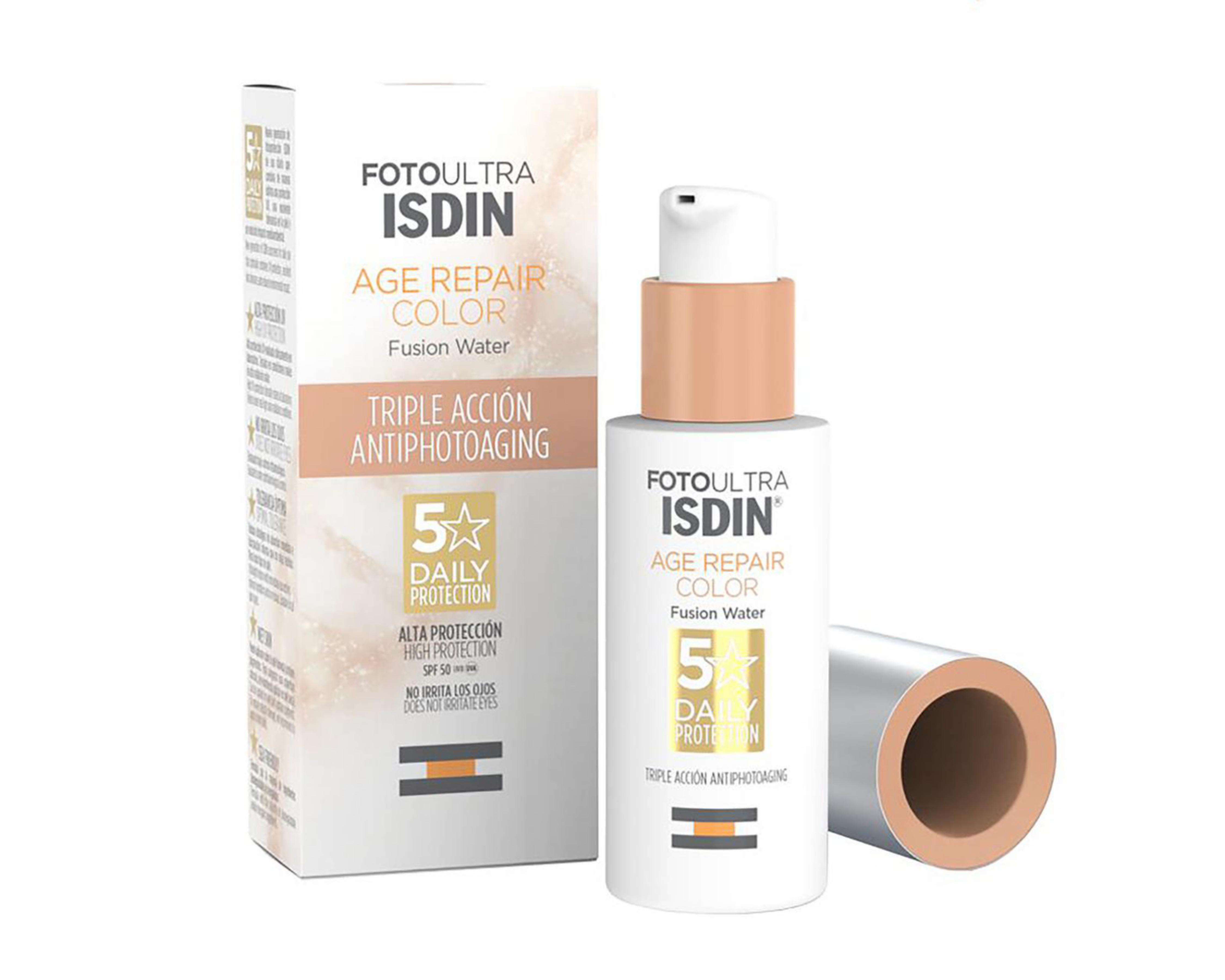 Protector Solar ISDIN Age Repair Color FPS 50+ 50 ml