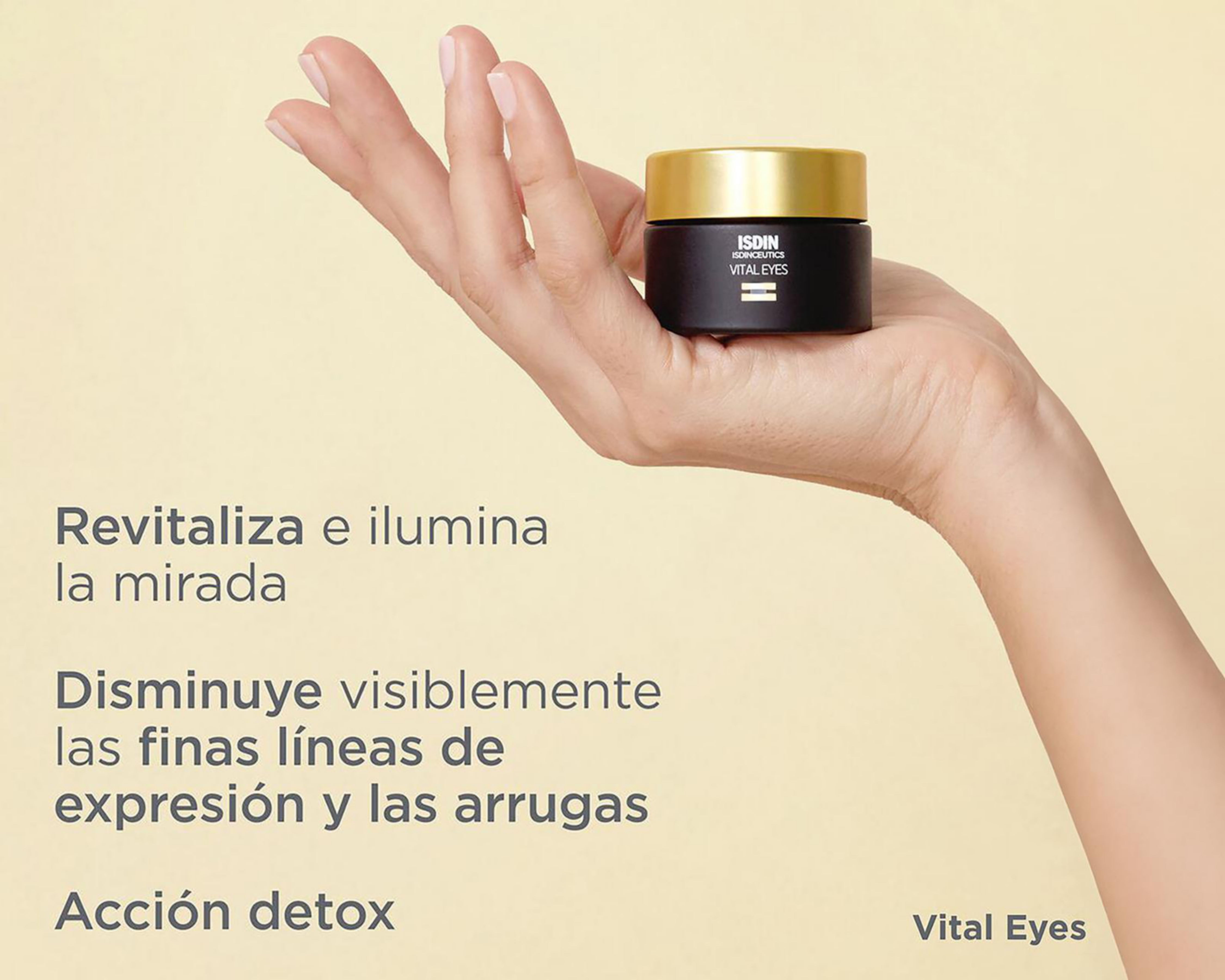 Foto 3 pulgar | Crema para Contorno de Ojos ISDIN Vital Eyes Antiarrugas 15 g