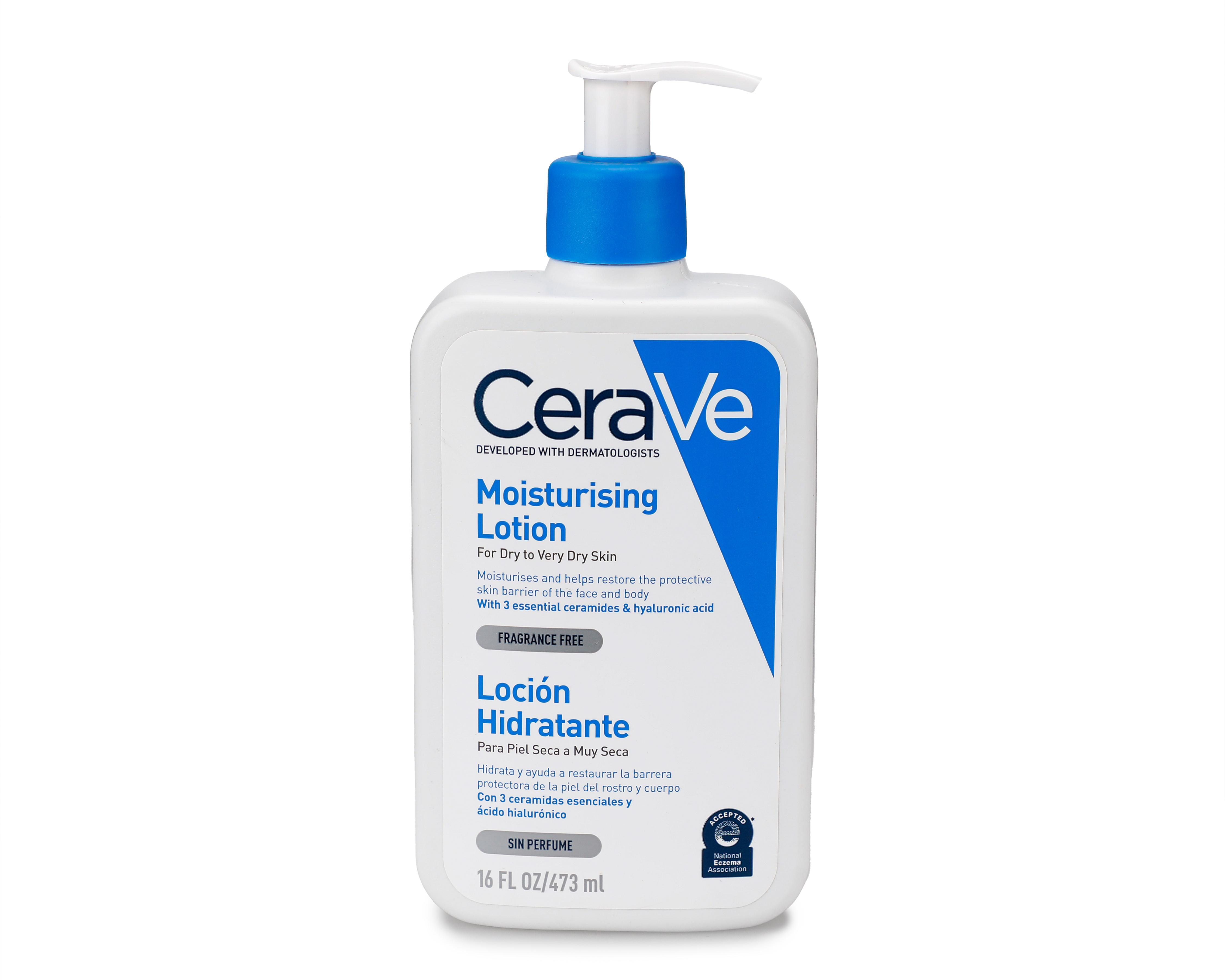 Loción Hidratante CeraVe para Rostro y Cuerpo 473 ml