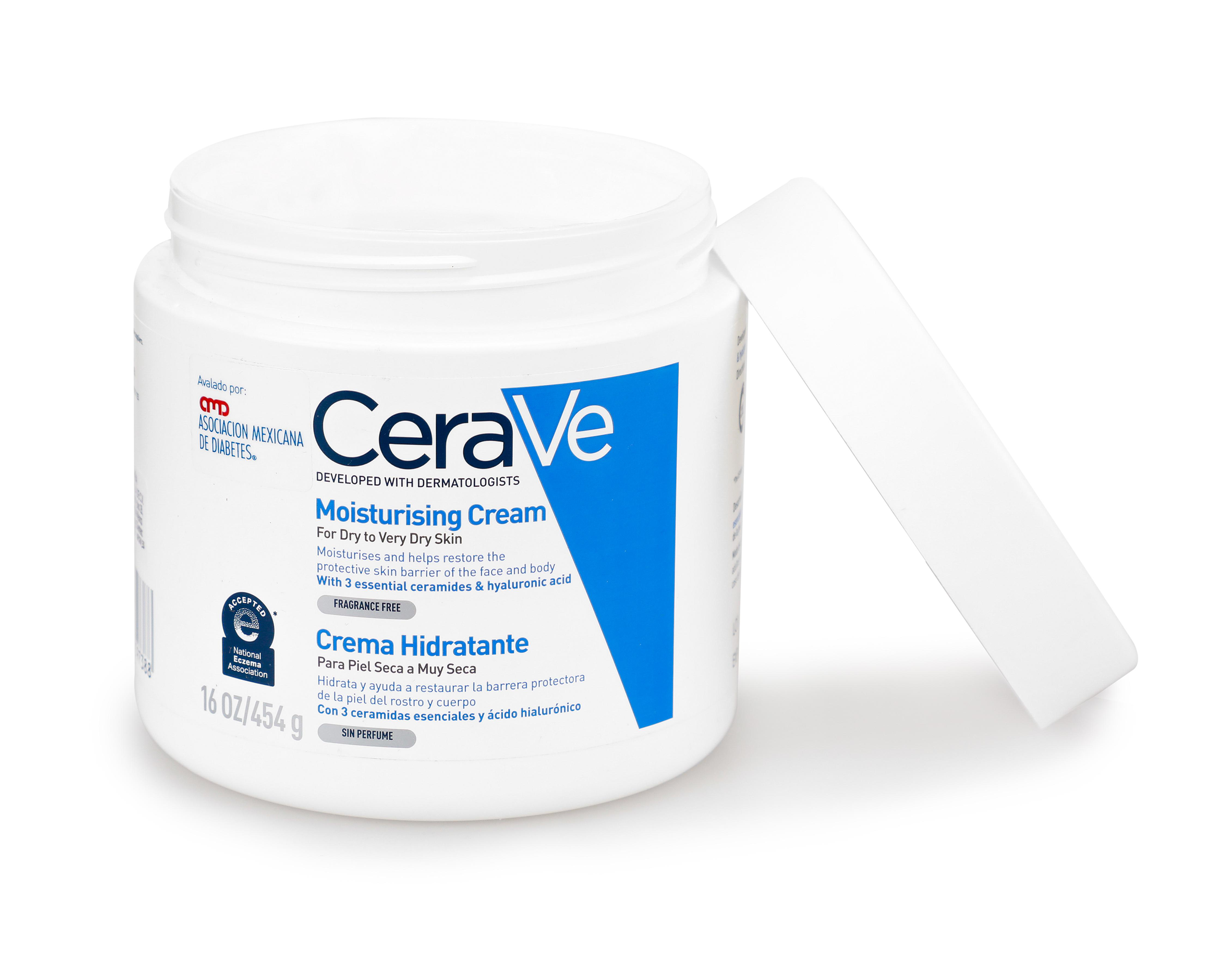 Foto 3 pulgar | Crema Hidratante CeraVe para Rostro y Cuerpo 454 g