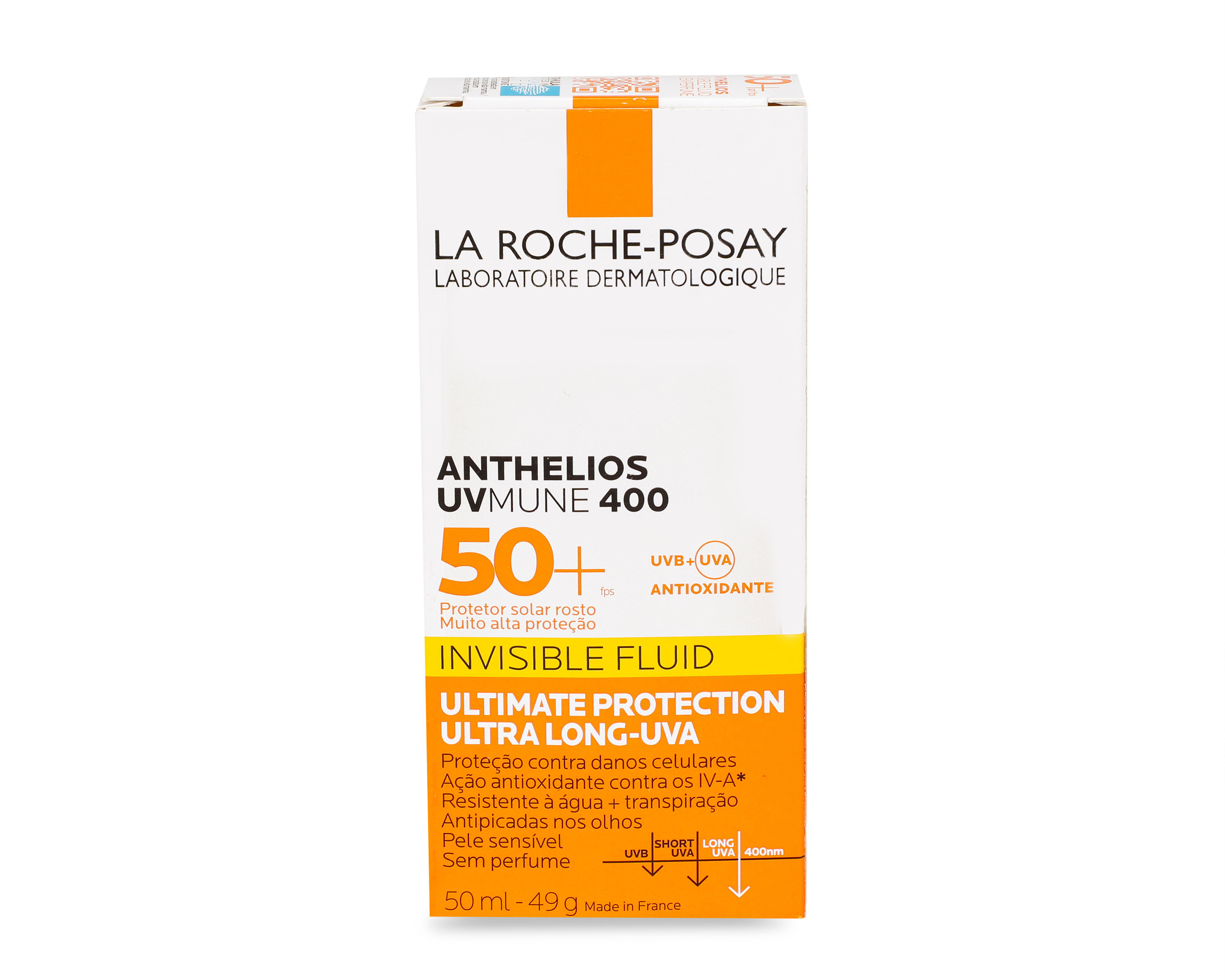 Foto 3 pulgar | Protector Solar La Roche Posay Anthelios FPS 50+ Invisible Fluid 50 ml
