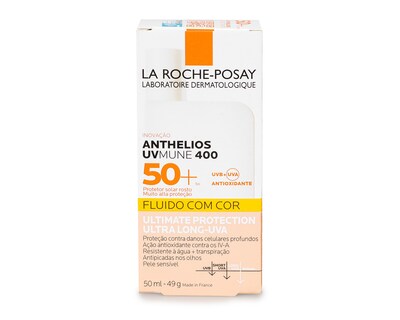 Foto 2 | Protector Solar La Roche Posay Anthelios FPS 50+ Color Fluid 50 ml