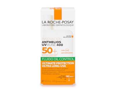 Foto 1 | Protector Solar La Roche Posay Anthelios FPS 50+ Fluido Oil Control 50 ml