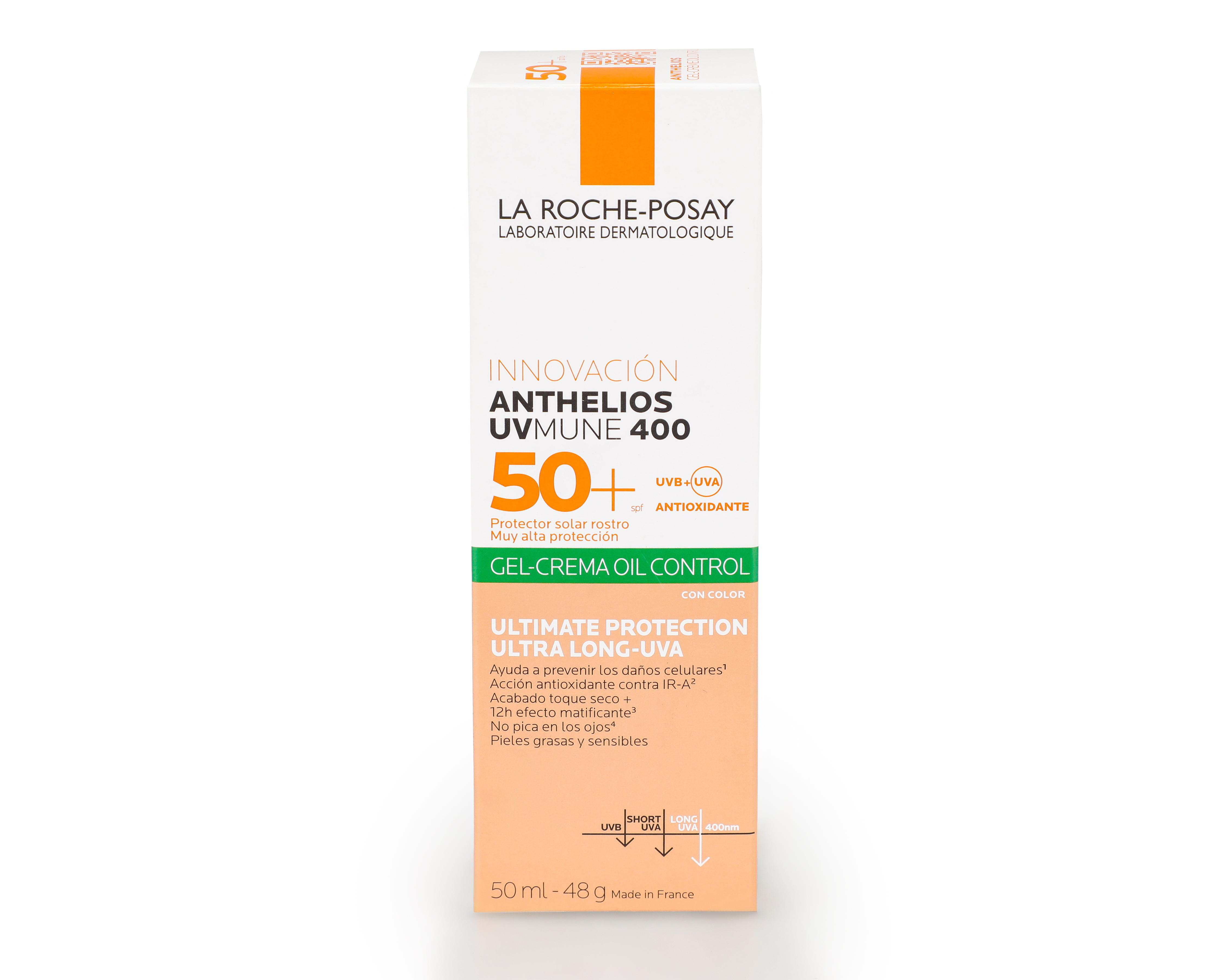 Protector Solar con Color La Roche-Posey Innovación Anthelios UVMUNE 400 50 ml