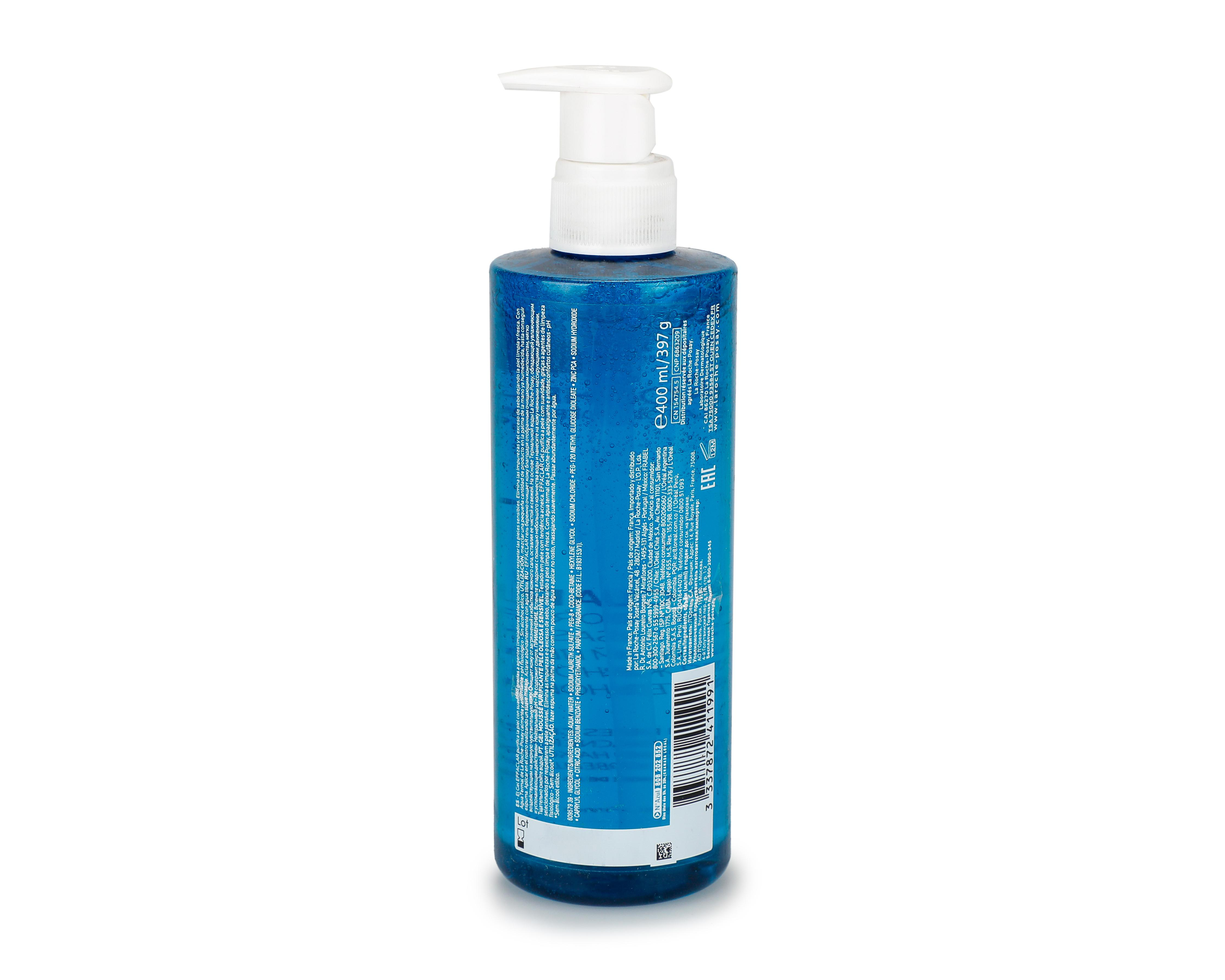 Foto 3 pulgar | Gel Limpiador Purificante La Roche-Posey Effaclar 400 ml