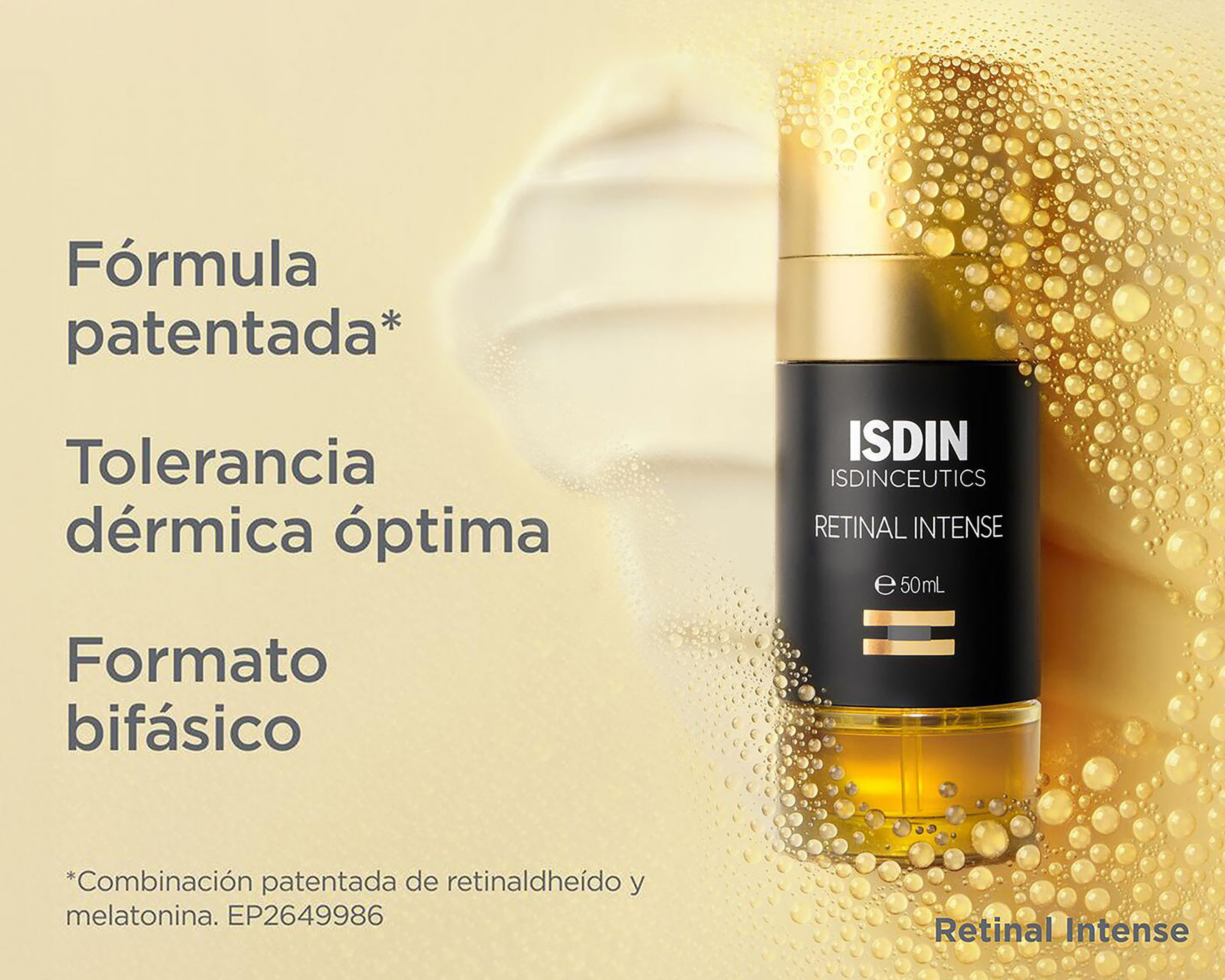 Foto 4 pulgar | Sérum con Retinaldehído ISDIN Retinal Intense 50 ml