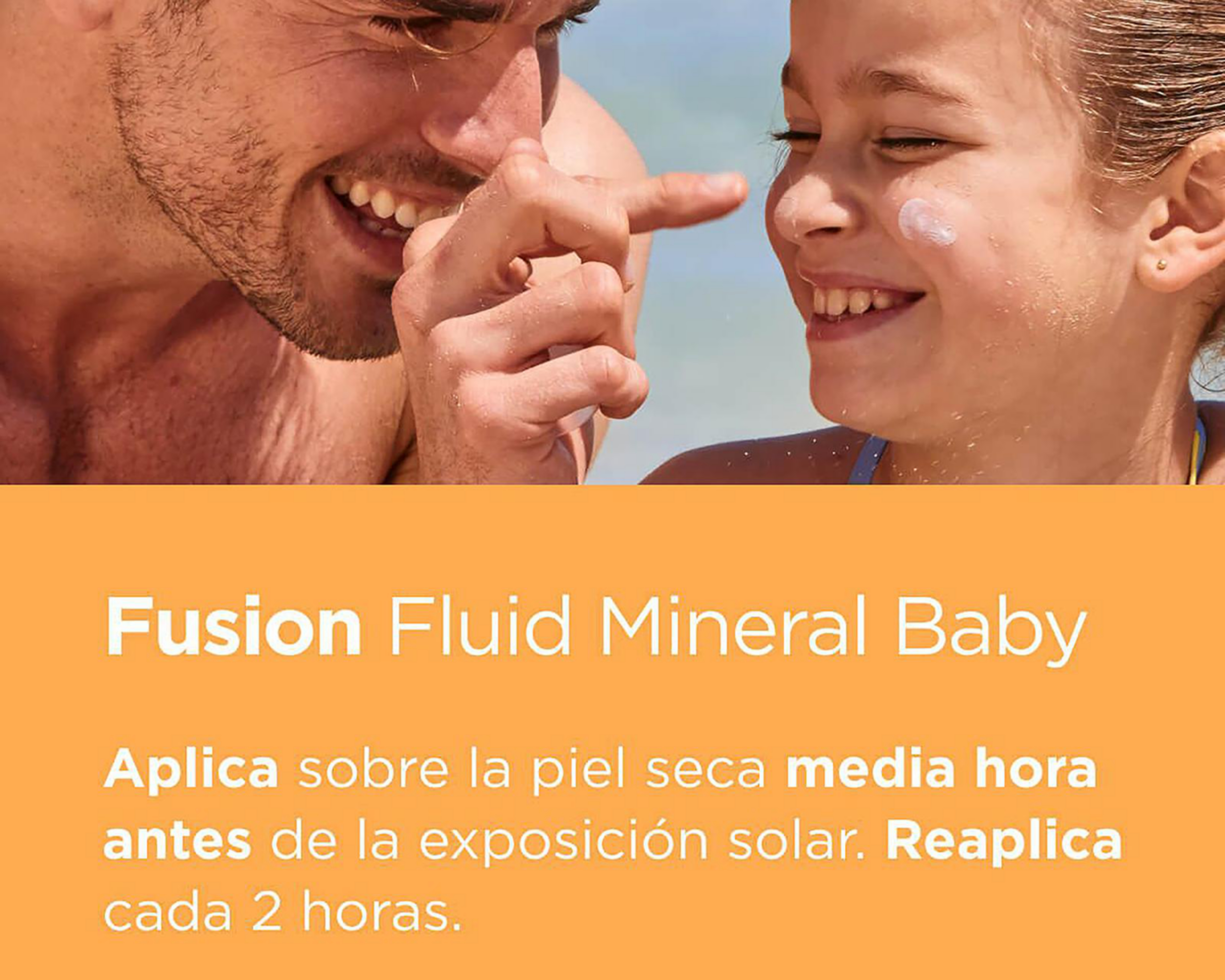 Foto 5 pulgar | Protector Solar ISDIN Fusion Fluid Mineral Baby Pediatrics FPS 50+ 50 ml