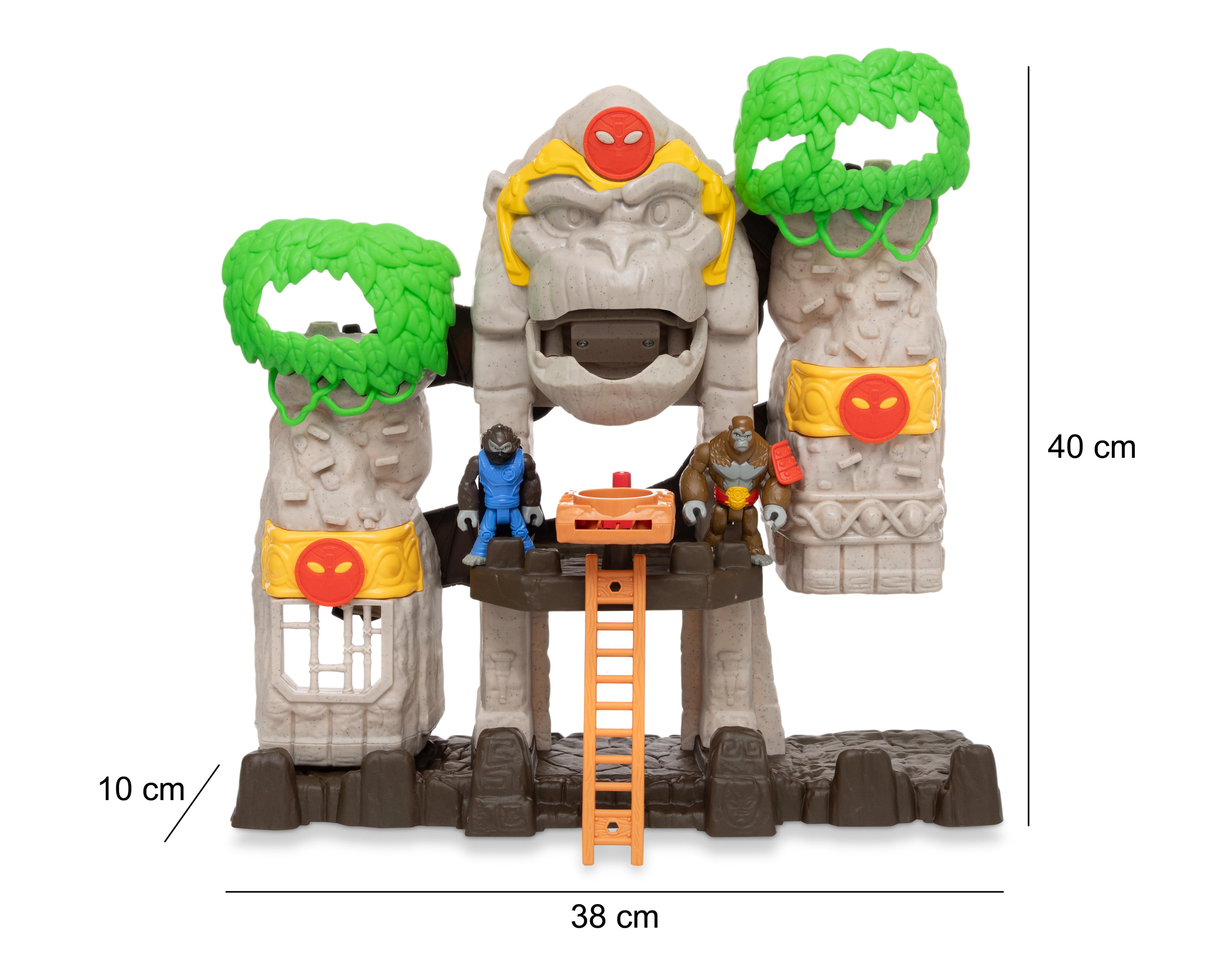 Foto 6 | Fortaleza del Gorila Fisher Price Imaginext Mundo Aventura