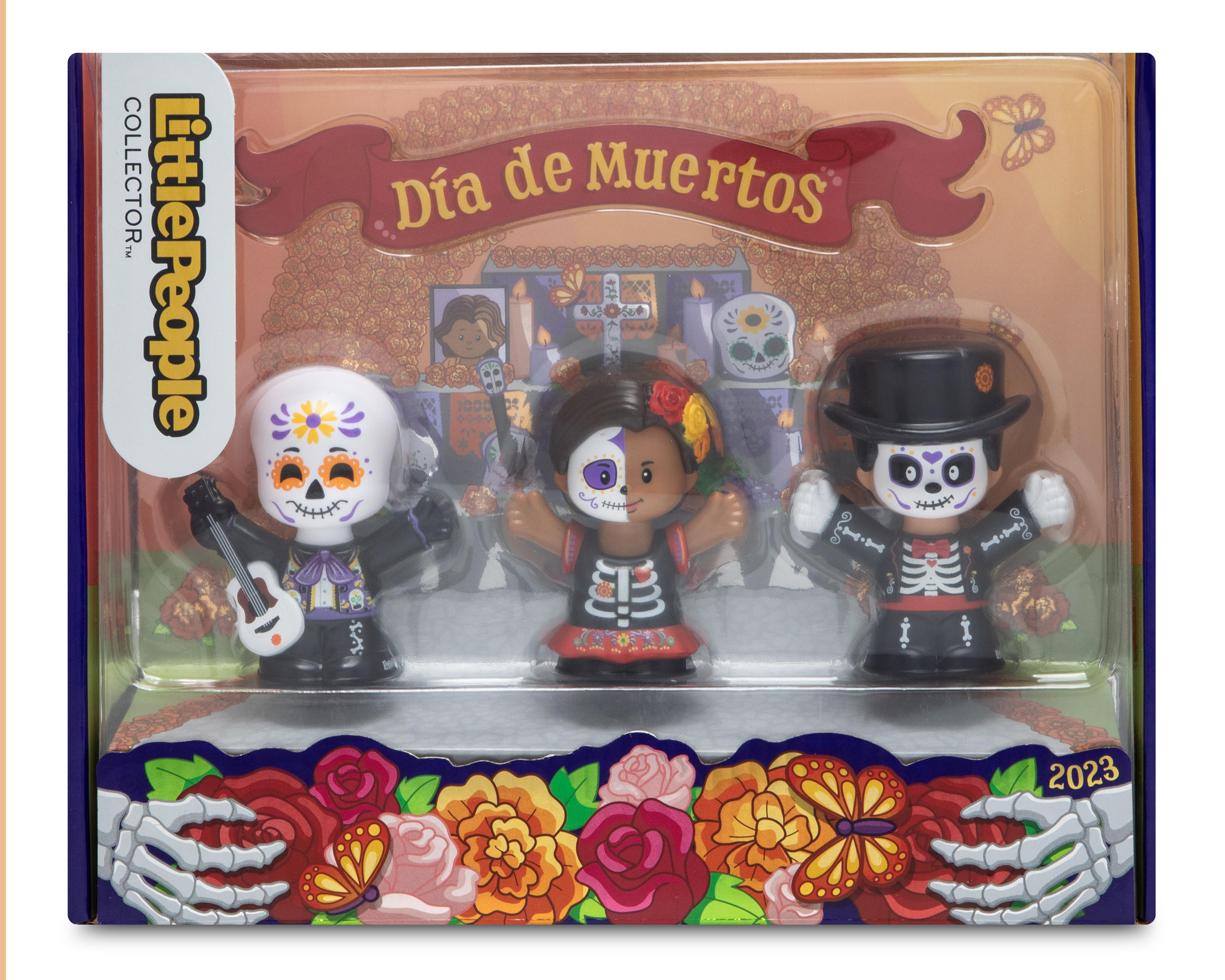 Foto 2 pulgar | Figuras Día de Muertos 2023 Fisher Price Little People Collector 3 Piezas