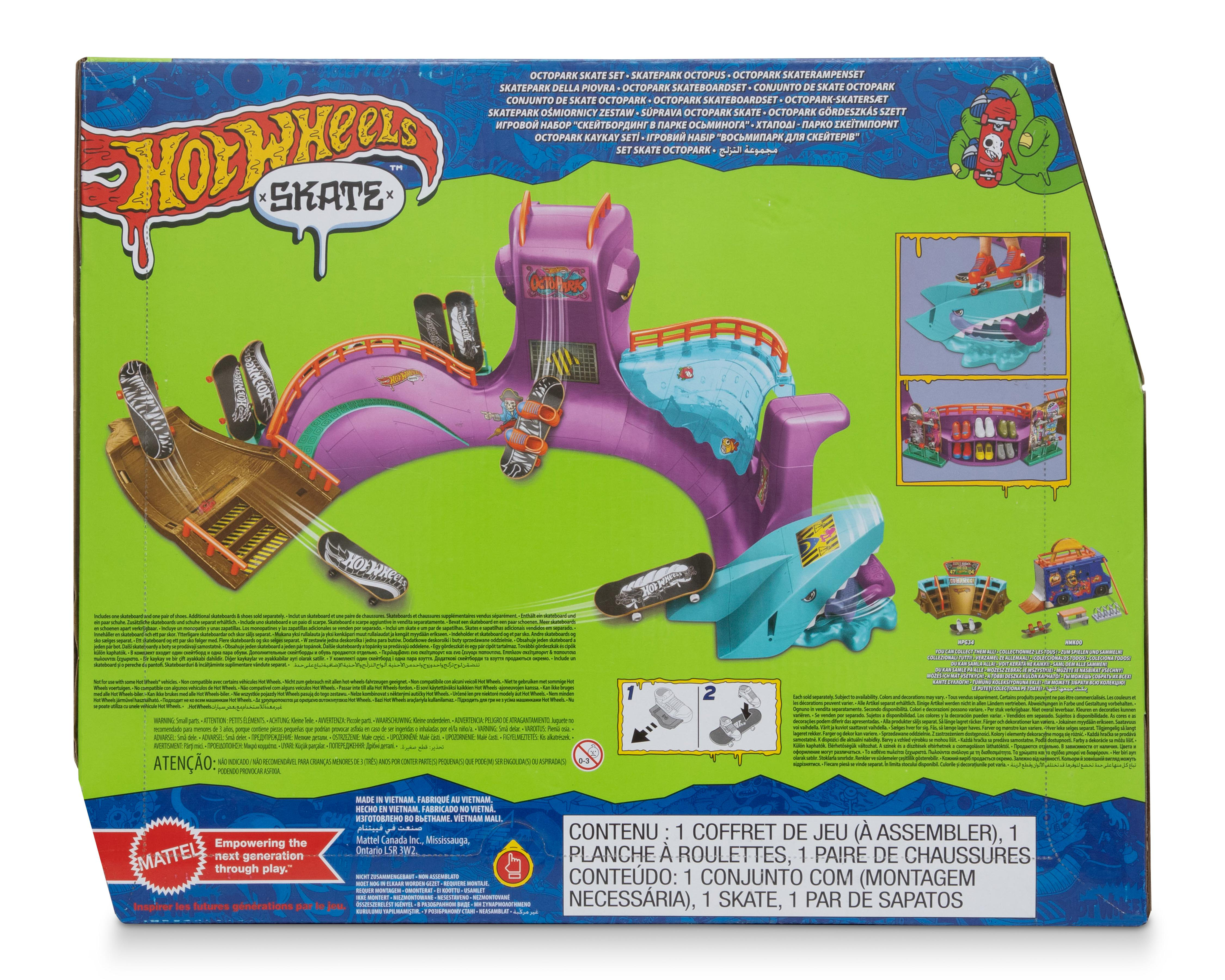 Foto 3 pulgar | Skatepark de Pulpo Hot Wheels Skate