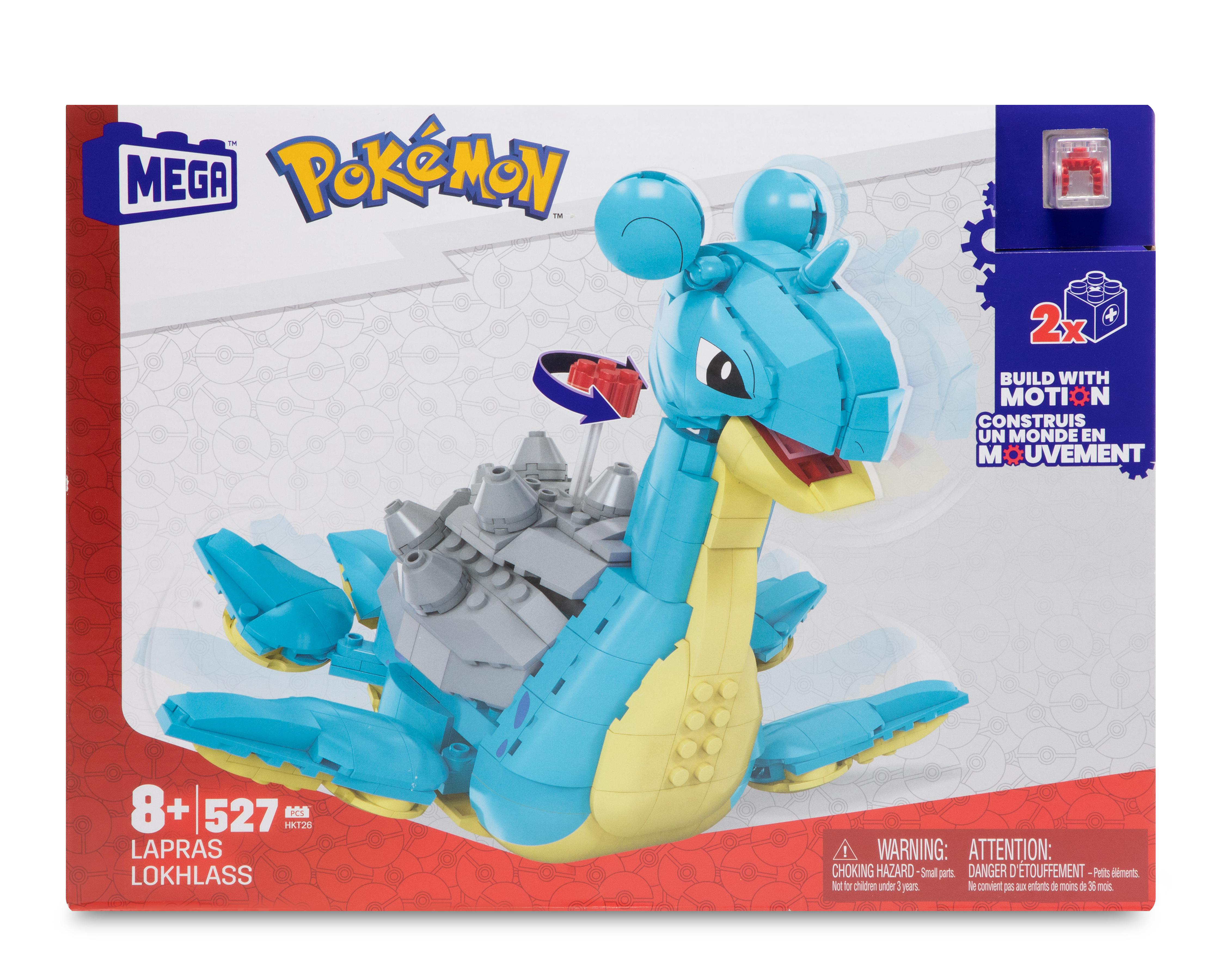 Foto 2 pulgar | Bloques de Construcción Mega Pokémon Lapras 527 Piezas