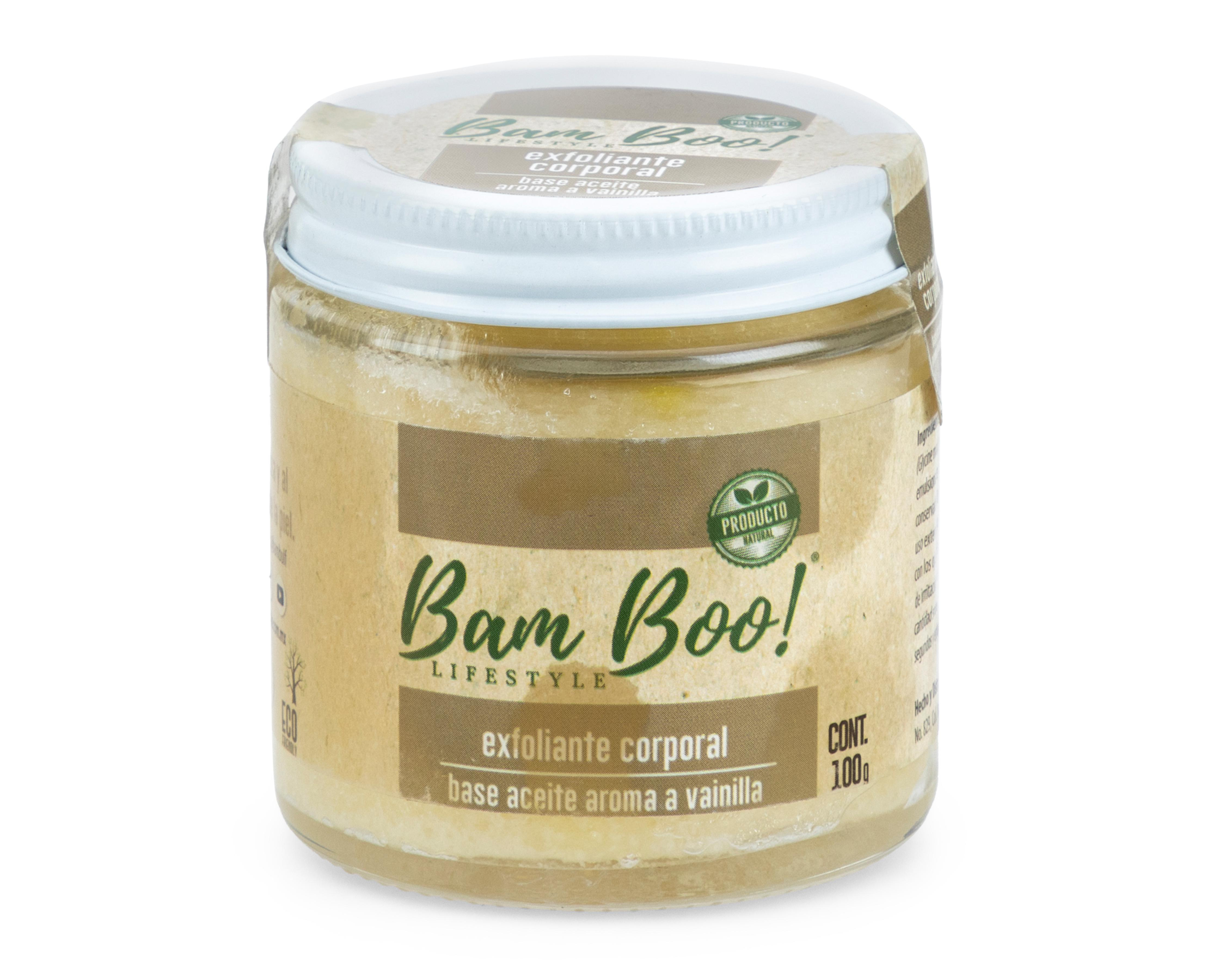 Foto 2 pulgar | Exfoliante Corporal Base Aceite Aroma Vainilla Bam Boo! Lifestyle 100 g