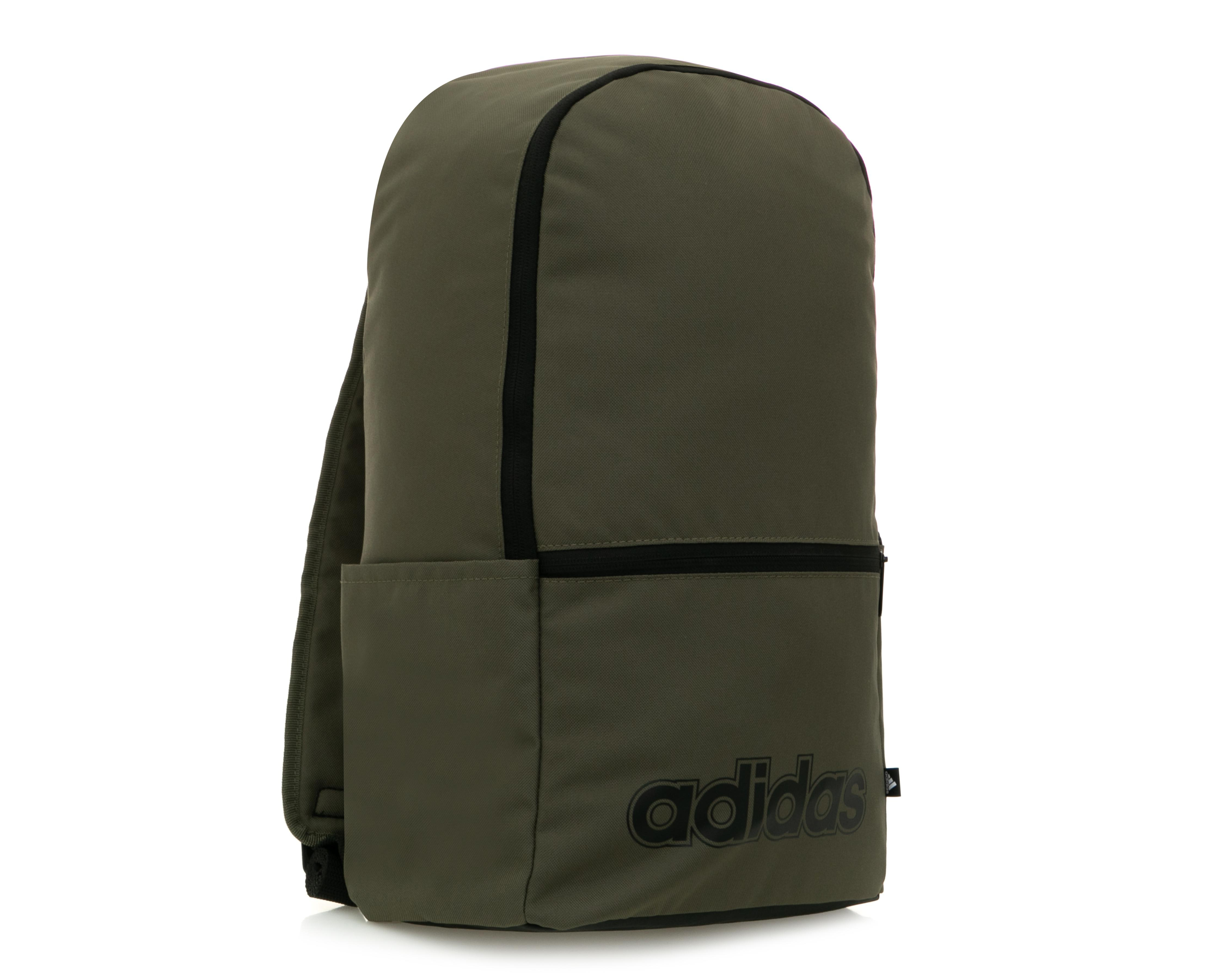 Foto 3 pulgar | Mochila Adidas Classic Foundation Verde Oliva