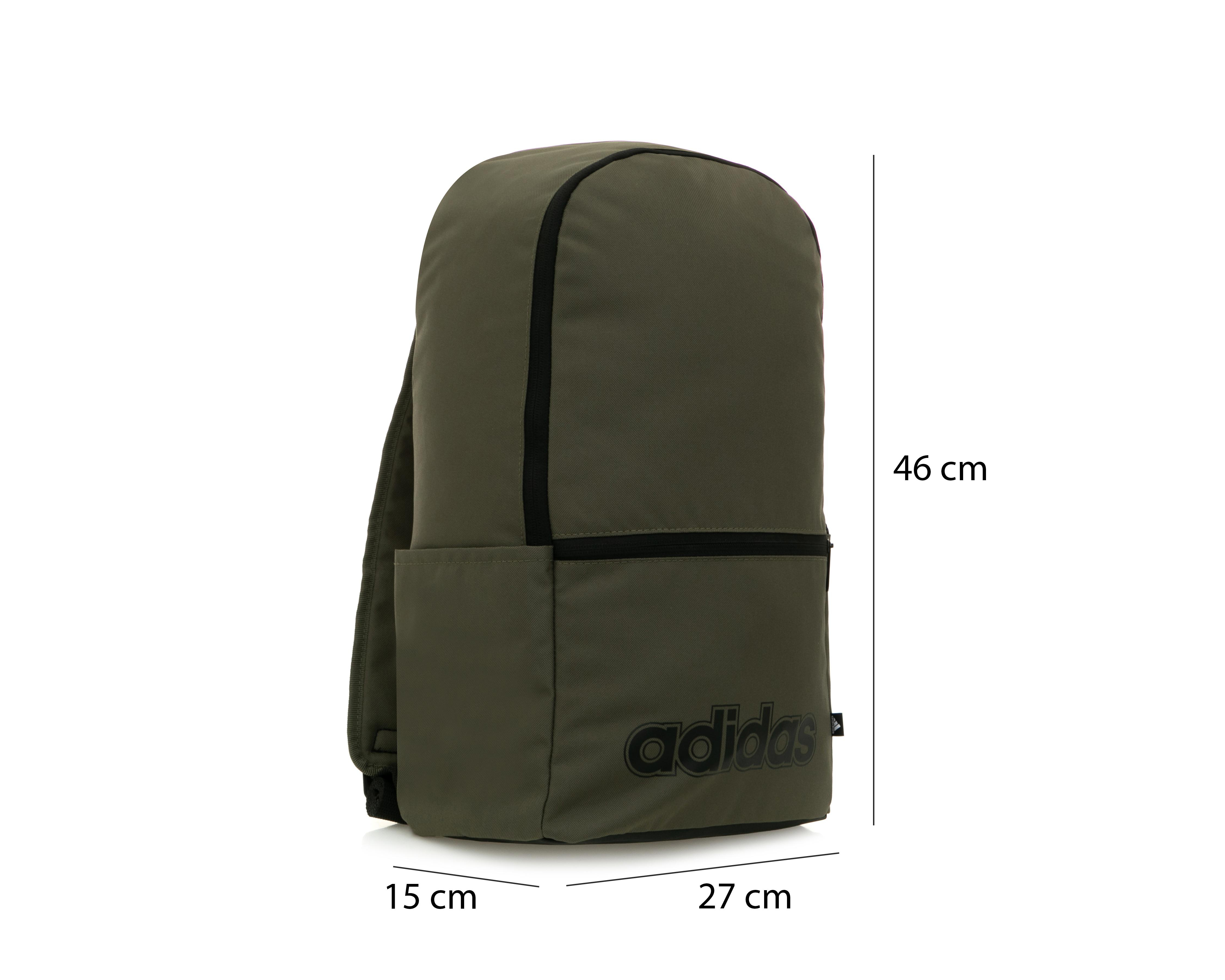 Foto 8 pulgar | Mochila Adidas Classic Foundation Verde Oliva