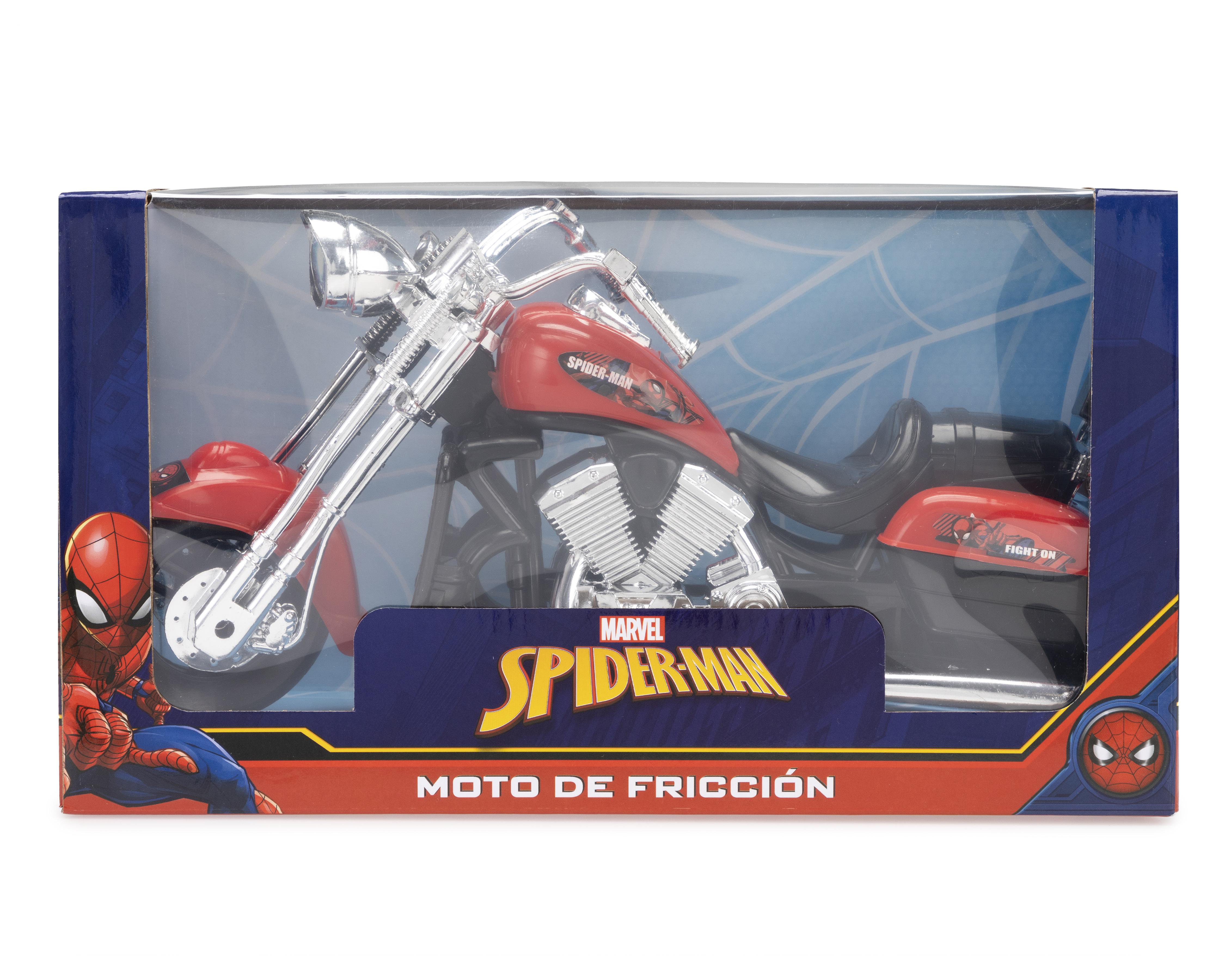 Foto 2 pulgar | Moto de Fricción Spider-Man Marvel