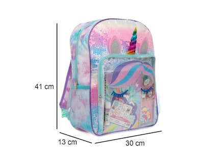 Foto 7 | Mochila Escolar Girls Attitude con Accesorios