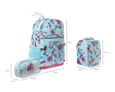 Foto 7 | Mochila Escolar Girls Attitude con Lonchera y Lapicera