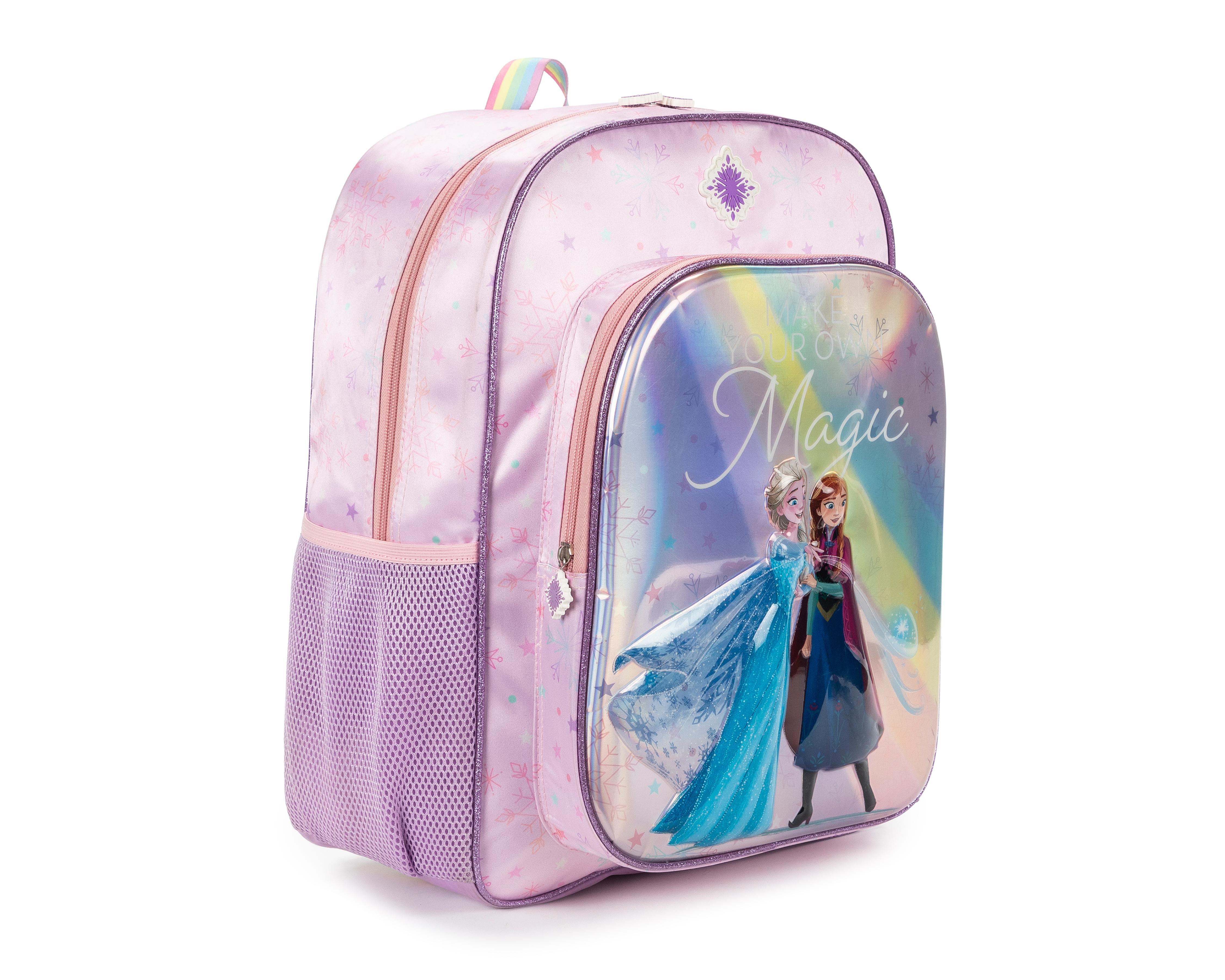 Foto 3 pulgar | Mochila Escolar Disney Frozen Estampada