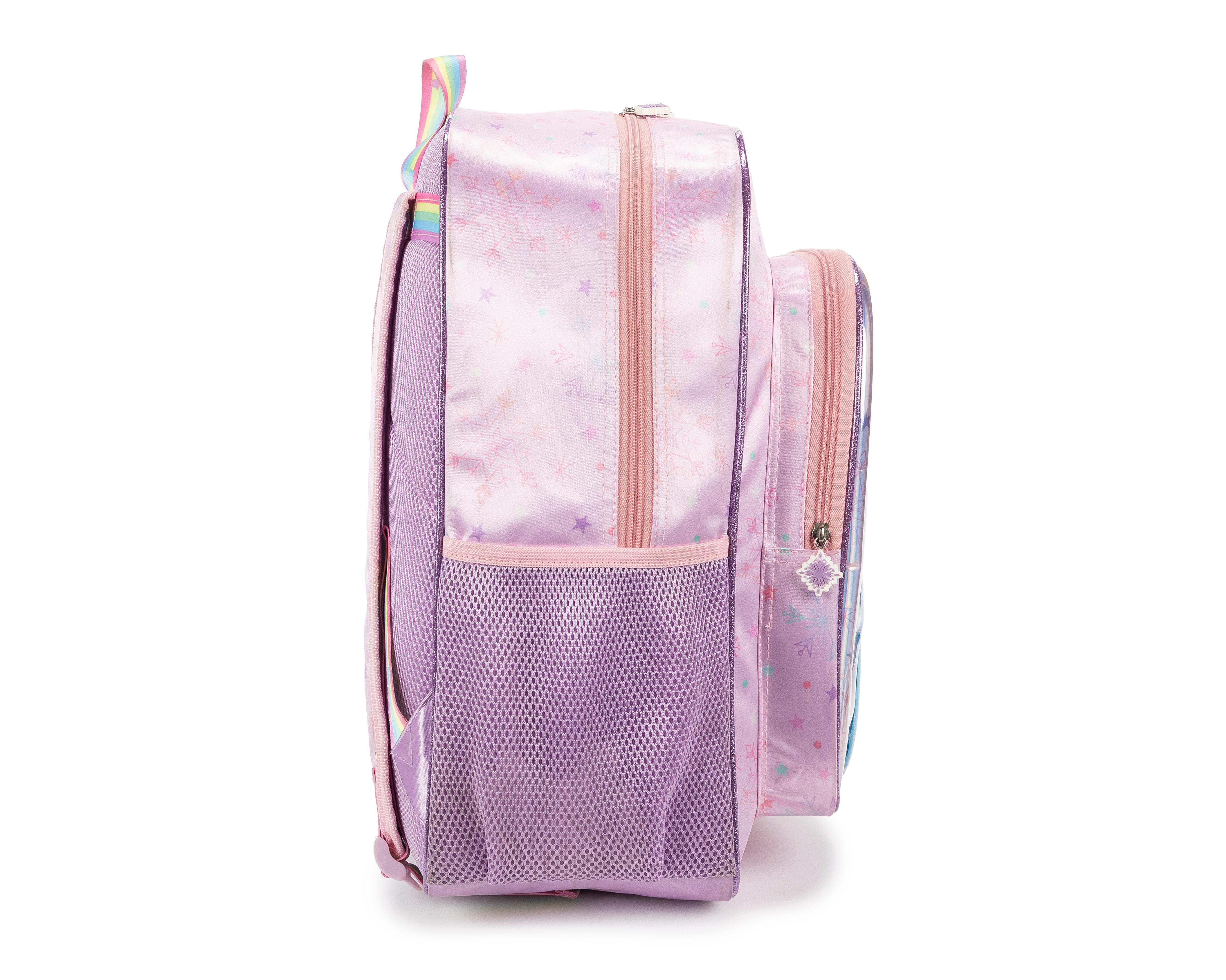 Foto 4 pulgar | Mochila Escolar Disney Frozen Estampada