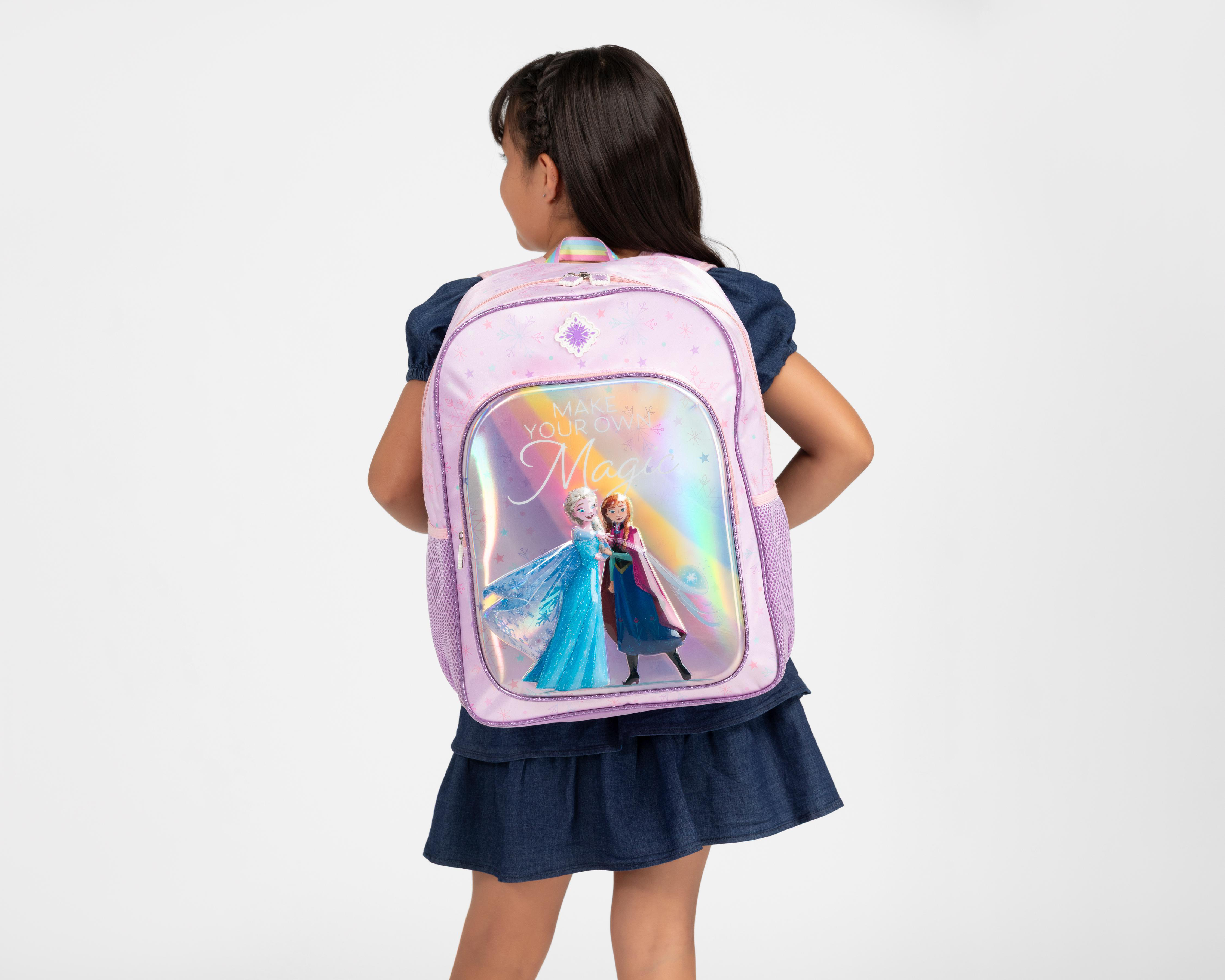 Foto 8 | Mochila Escolar Disney Frozen Estampada