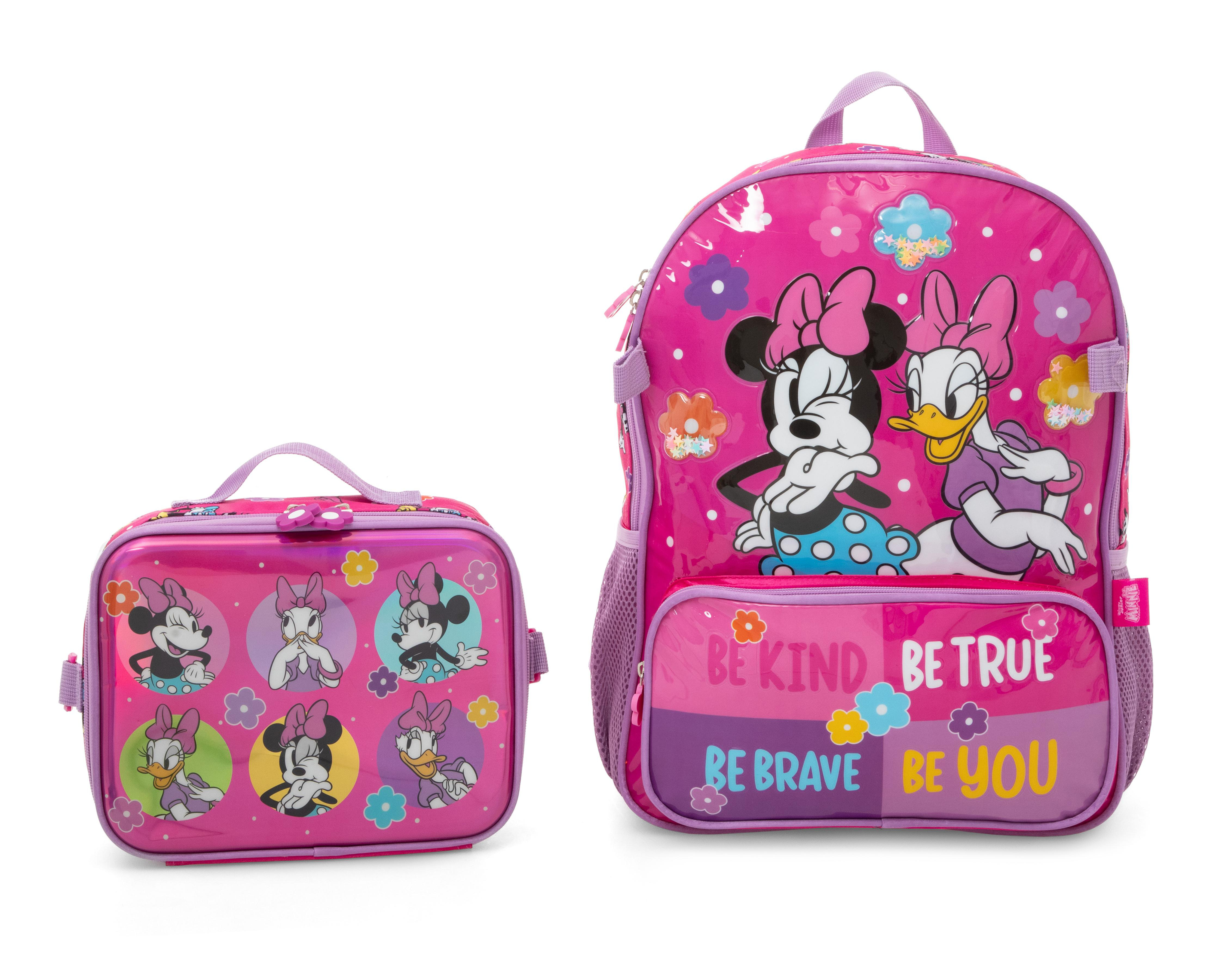 Mochila Disney Minnie Mouse con Lonchera $499